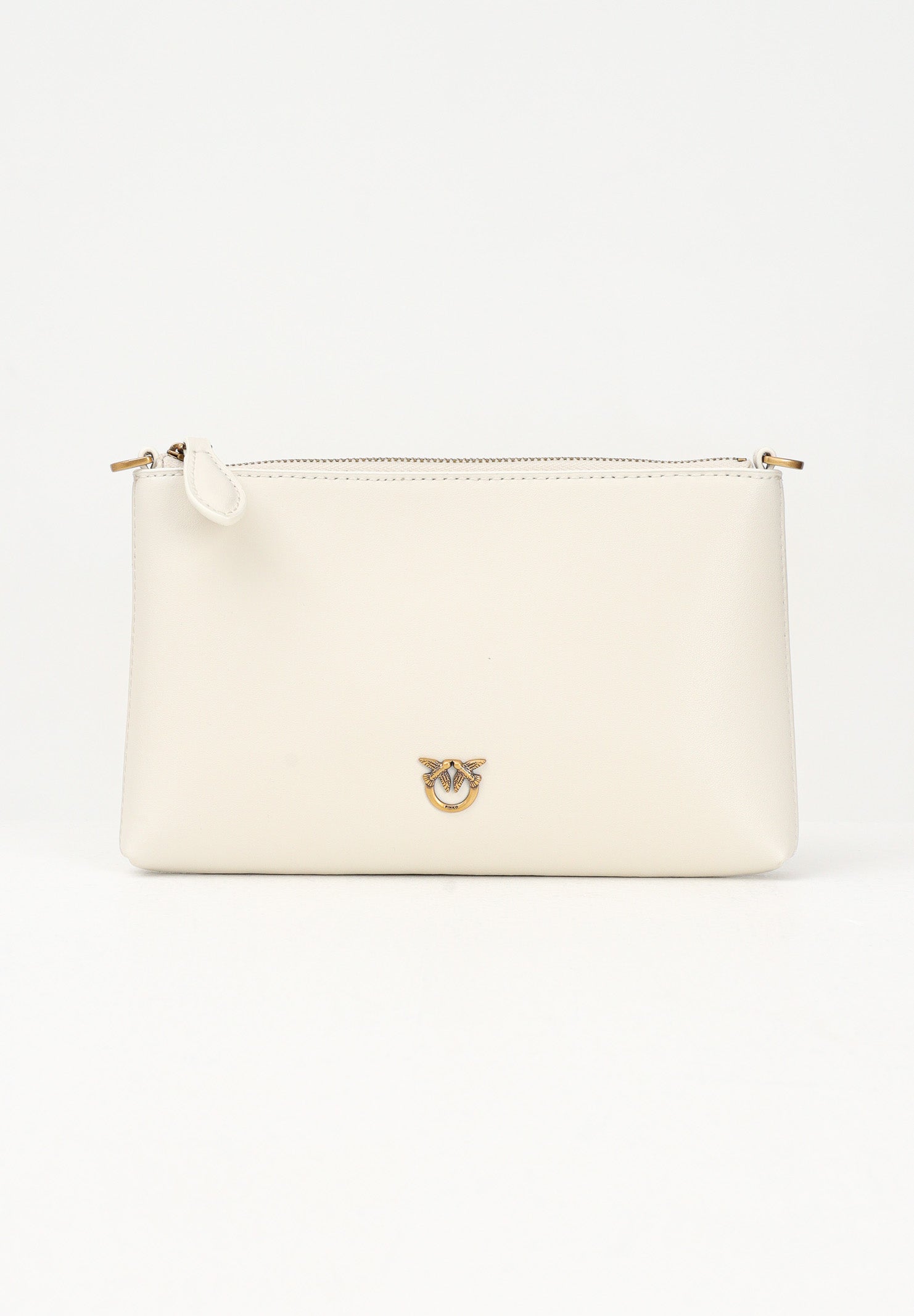 PINKO Pochette Flat Horizontal Mini panna da donna 104277A0F1 Z14Q PINKO