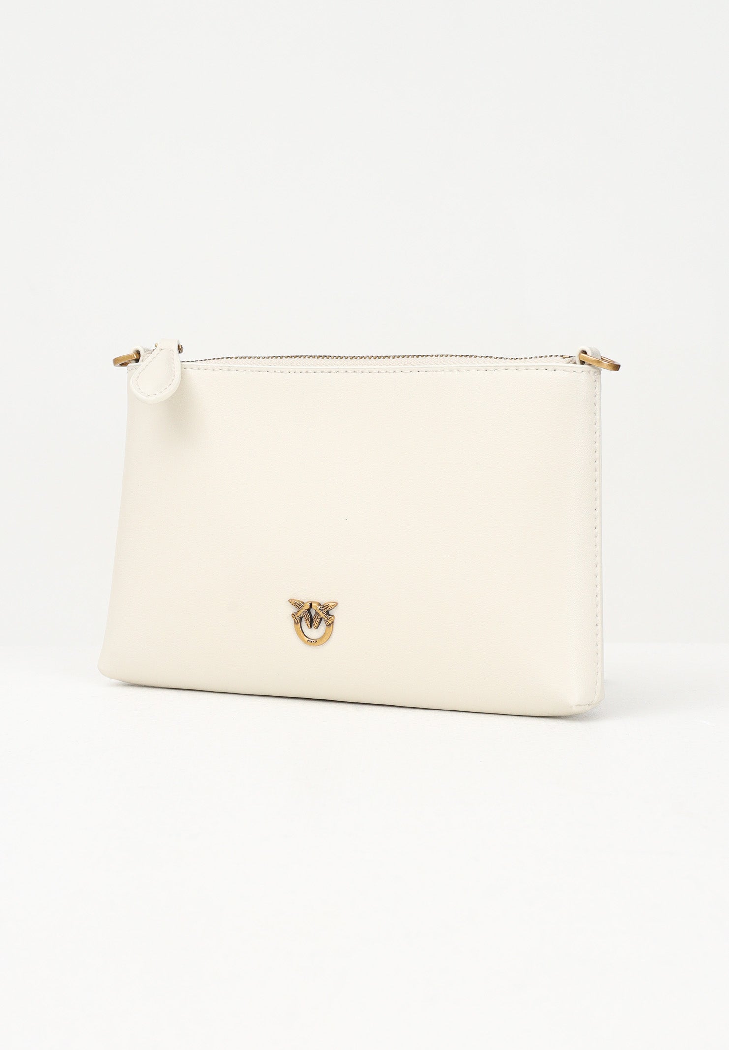 PINKO Pochette Flat Horizontal Mini panna da donna 104277A0F1 Z14Q PINKO