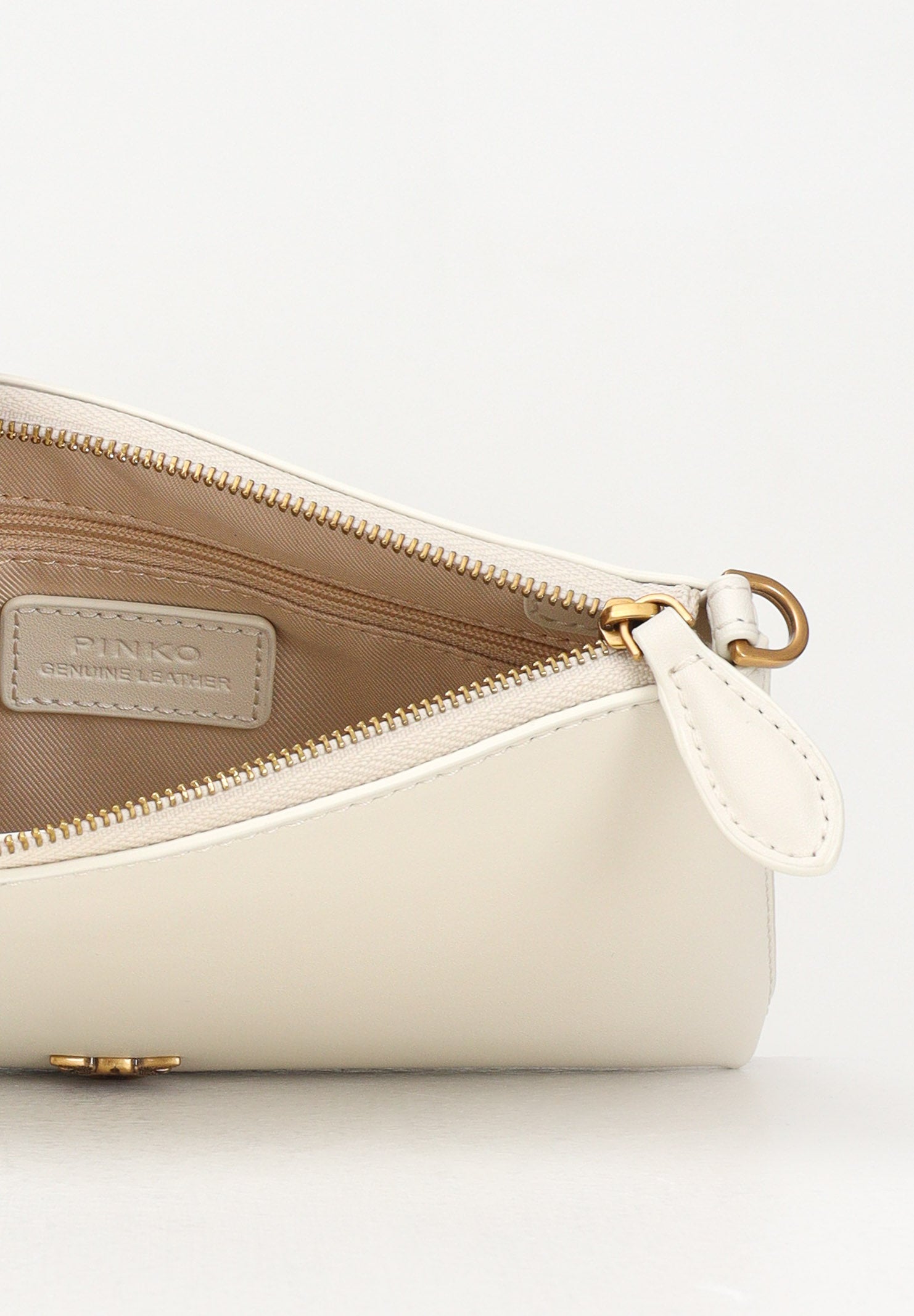 PINKO Pochette Flat Horizontal Mini panna da donna 104277A0F1 Z14Q PINKO
