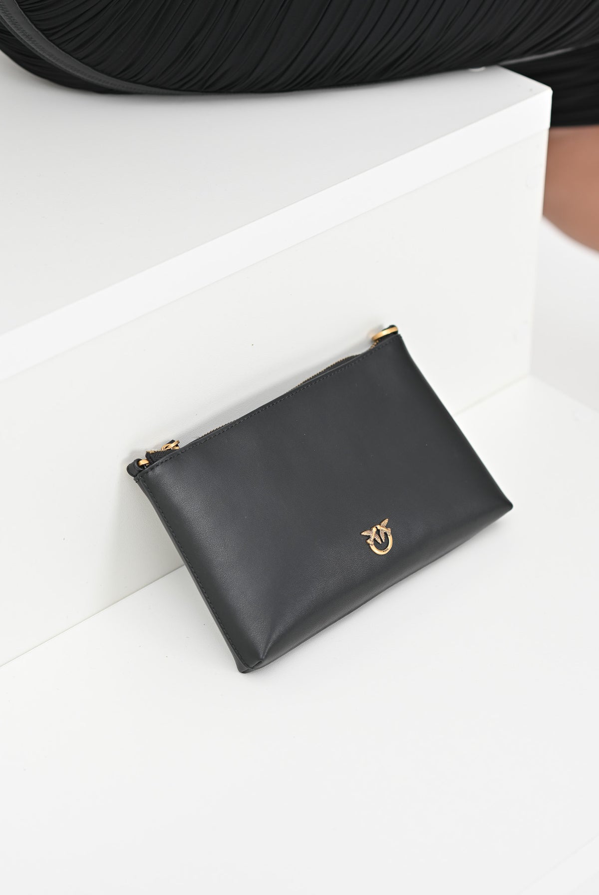PINKO Pochette Flat Horizontal Mini nera da donna 104277A0F1 Z99Q PINKO