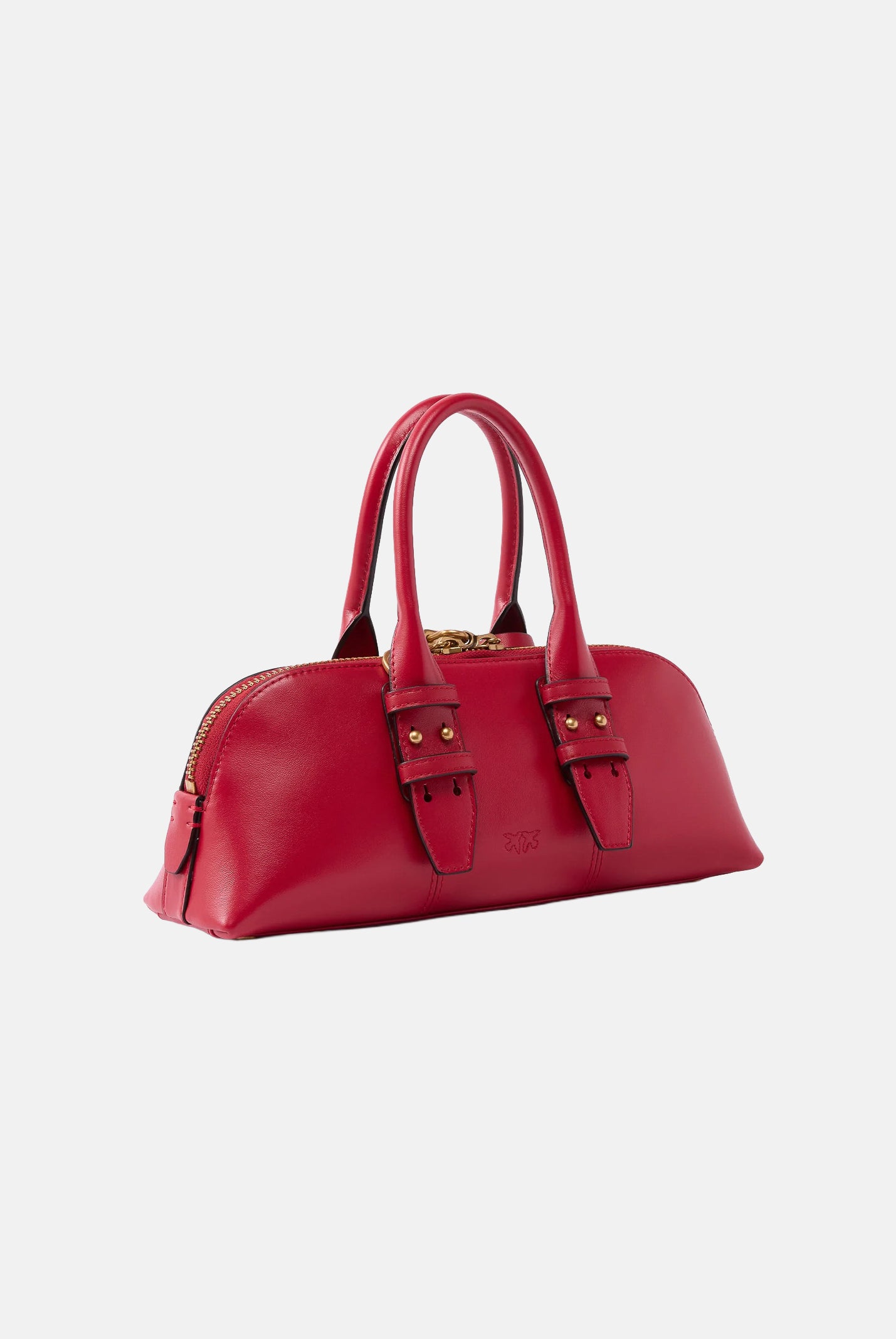 PINKO Borsa a mano LOVE ONE POCKET C rossa da donna con lucchetto decorato dall'iconico logo Love Birds 105334A0QO R59Q PINKO