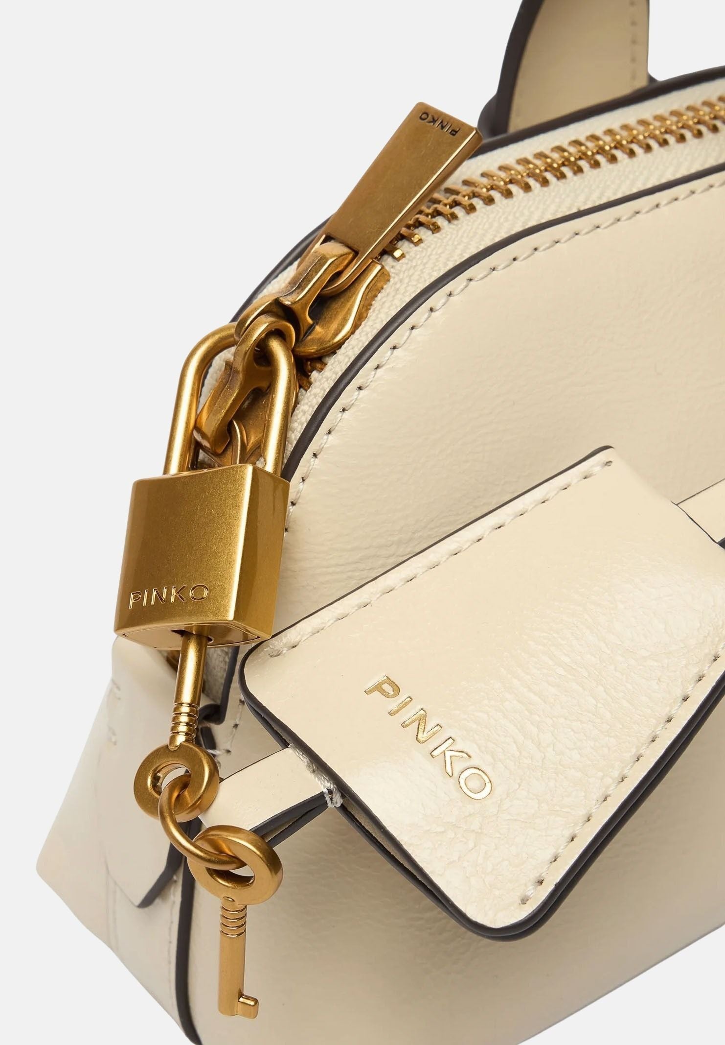 PINKO Borsa a spalla Escape Bag panna da donna 105334A0QO Z14Q PINKO