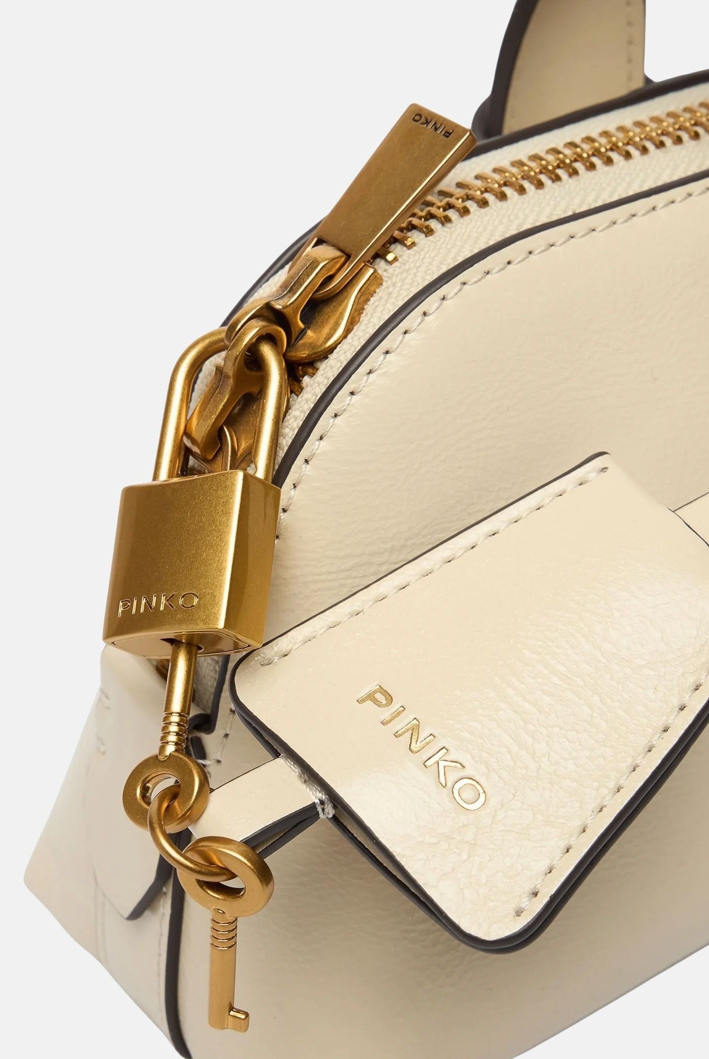 PINKO Borsa a spalla Escape Bag panna da donna 105334A0QO Z14Q PINKO