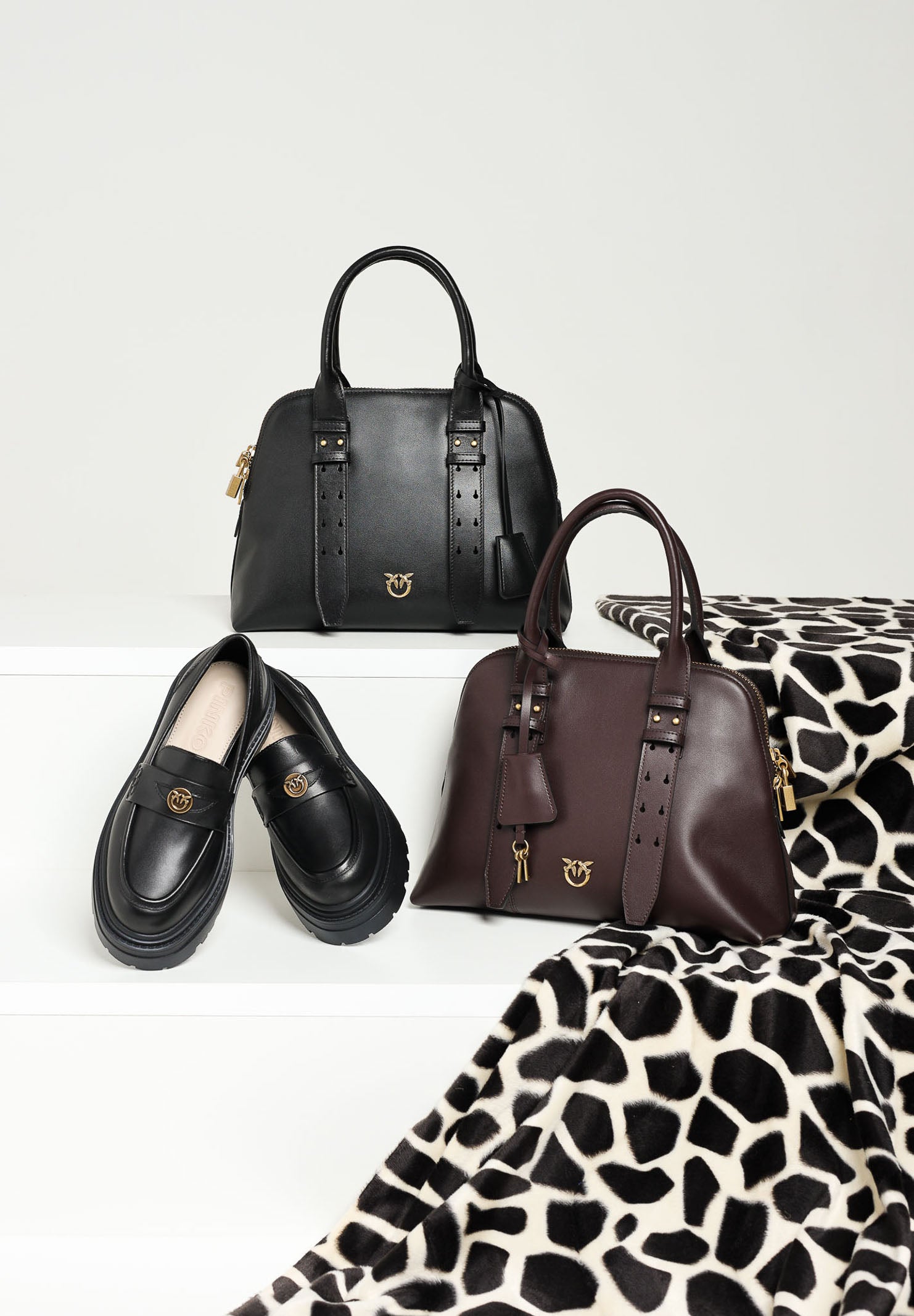 PINKO Borsa a mano Escape nera da donna 105906A0QO Z99Q PINKO