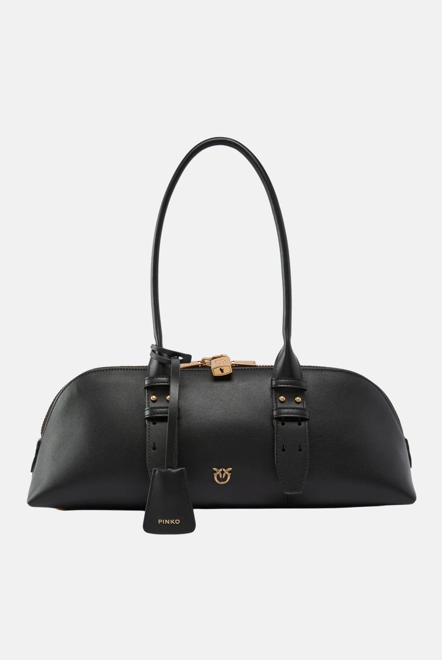 PINKO Borsa a spalla Escape Bag Horizontal nera da donna 106169A0QO Z99Q PINKO