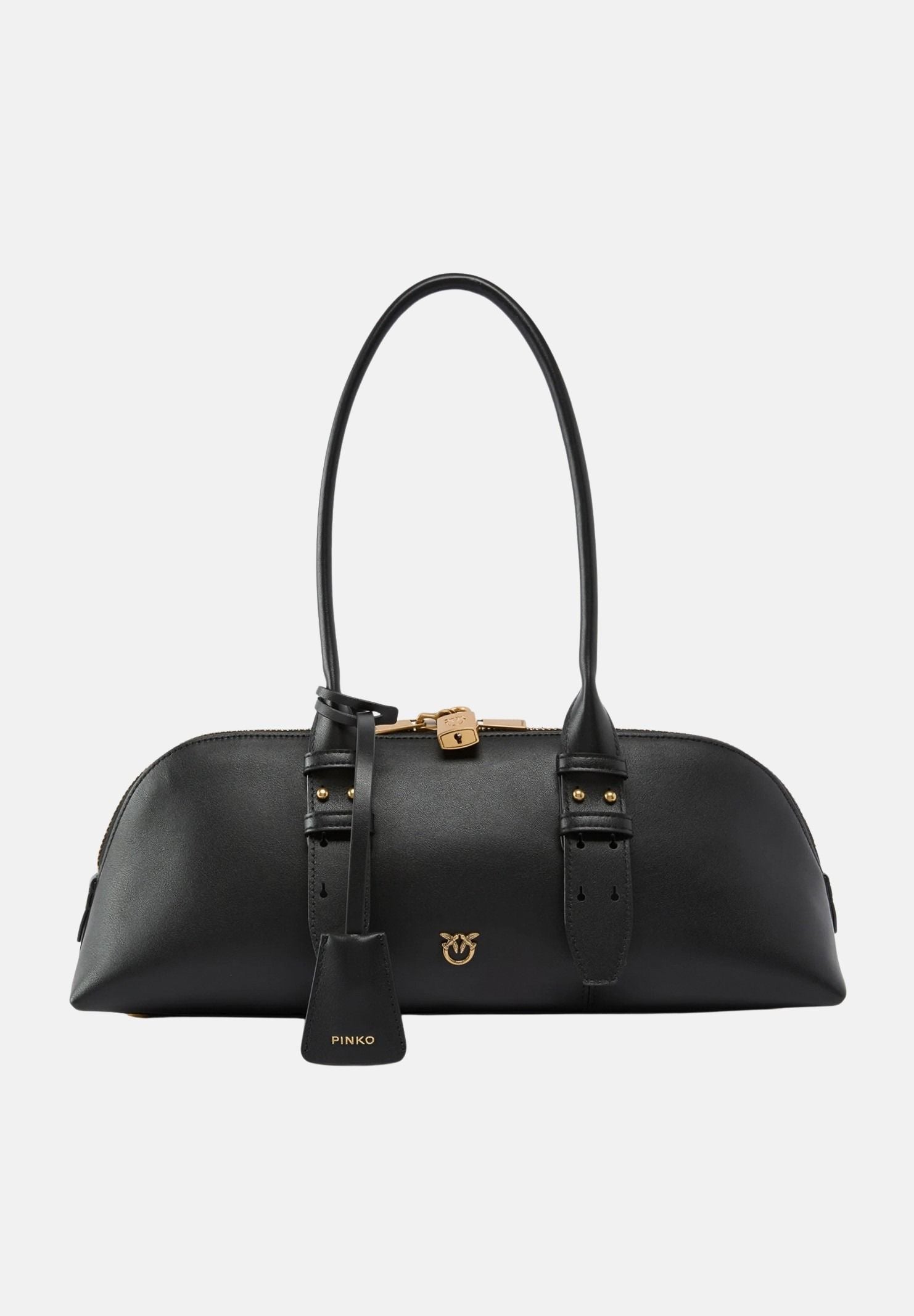 PINKO Borsa a spalla Escape Bag Horizontal nera da donna 106169A0QO Z99Q PINKO