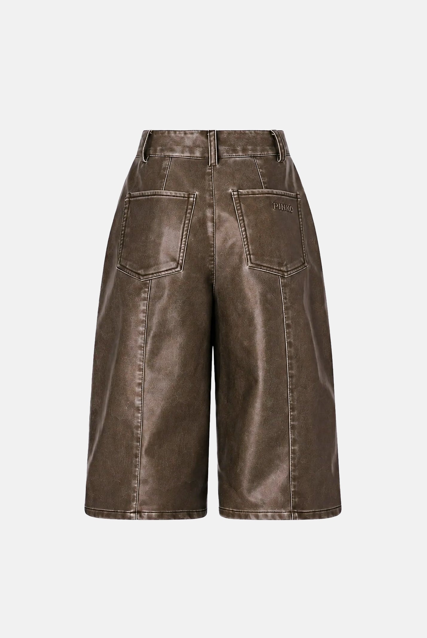 PINKO Shorts- bermuda BUCANEVE marrone caffè da donna 107190A3E8 L64 PINKO