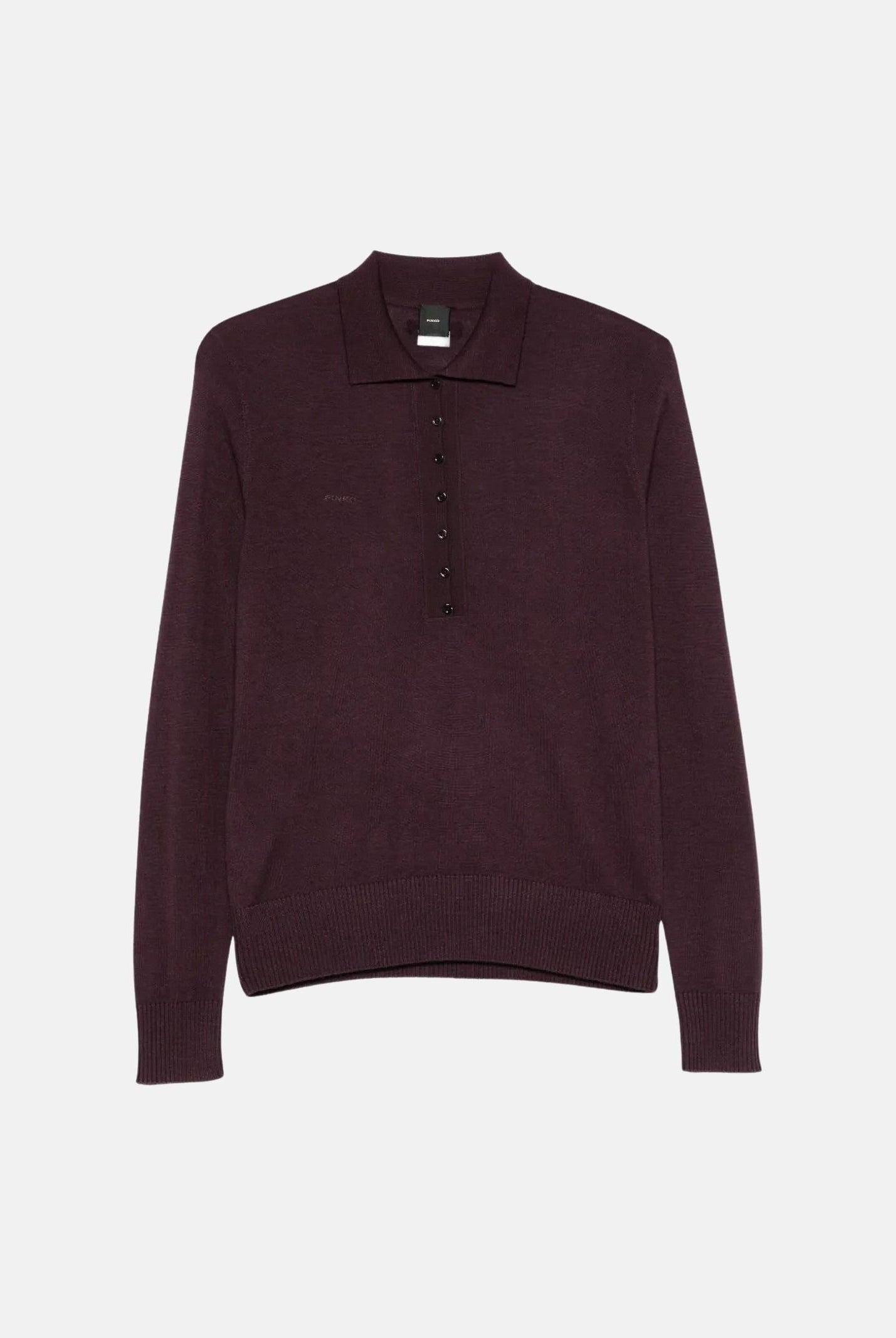 PINKO Maglia polo POLO VADUS viola prugna da donna 107249A3FY W63 PINKO