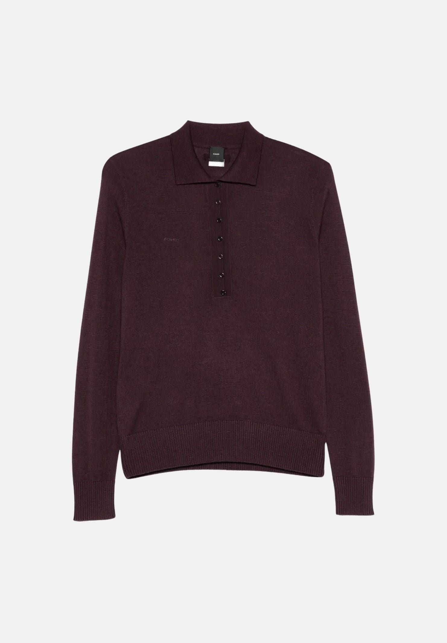 PINKO Maglia polo POLO VADUS viola prugna da donna 107249A3FY W63 PINKO