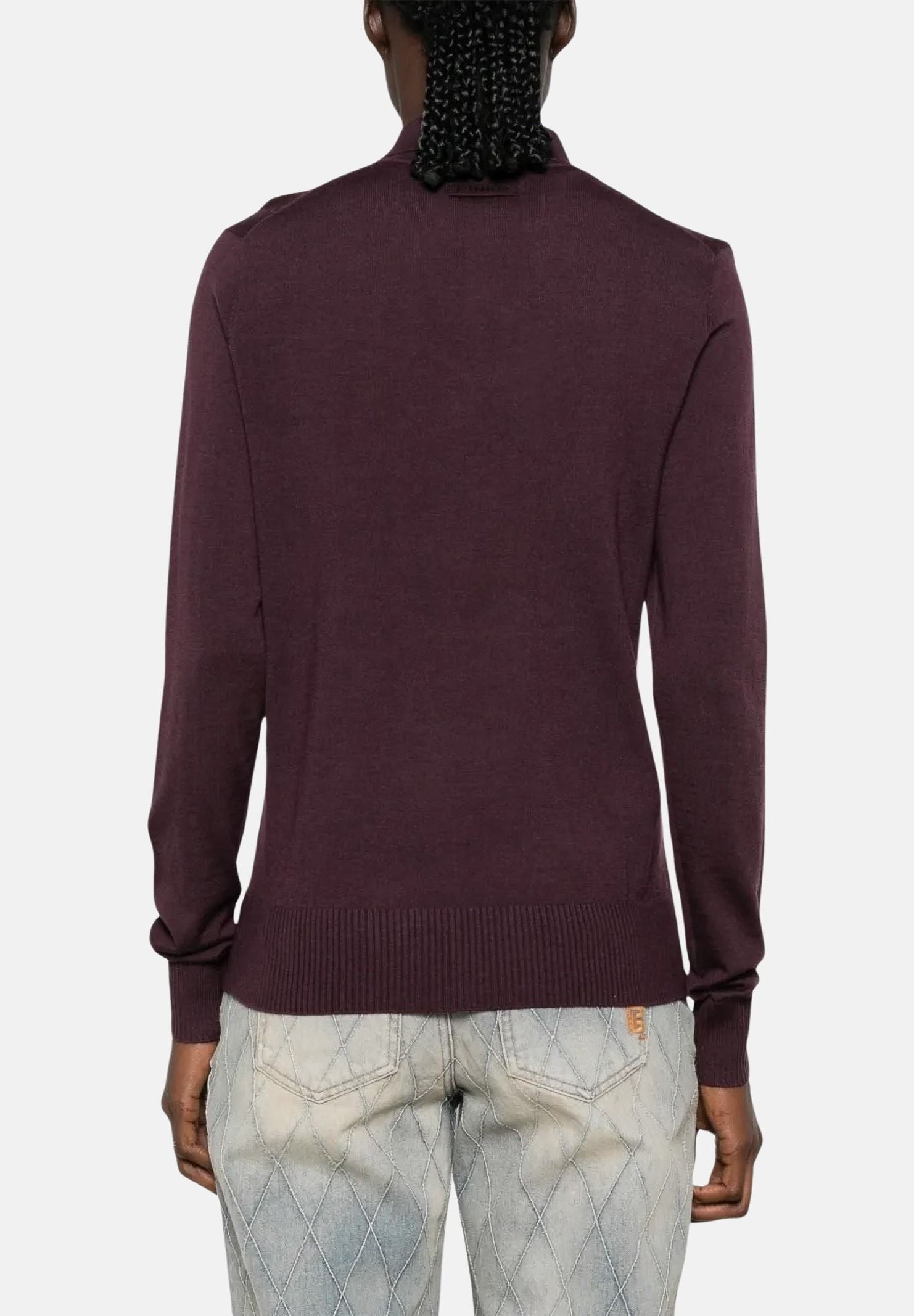 PINKO Maglia polo POLO VADUS viola prugna da donna 107249A3FY W63 PINKO
