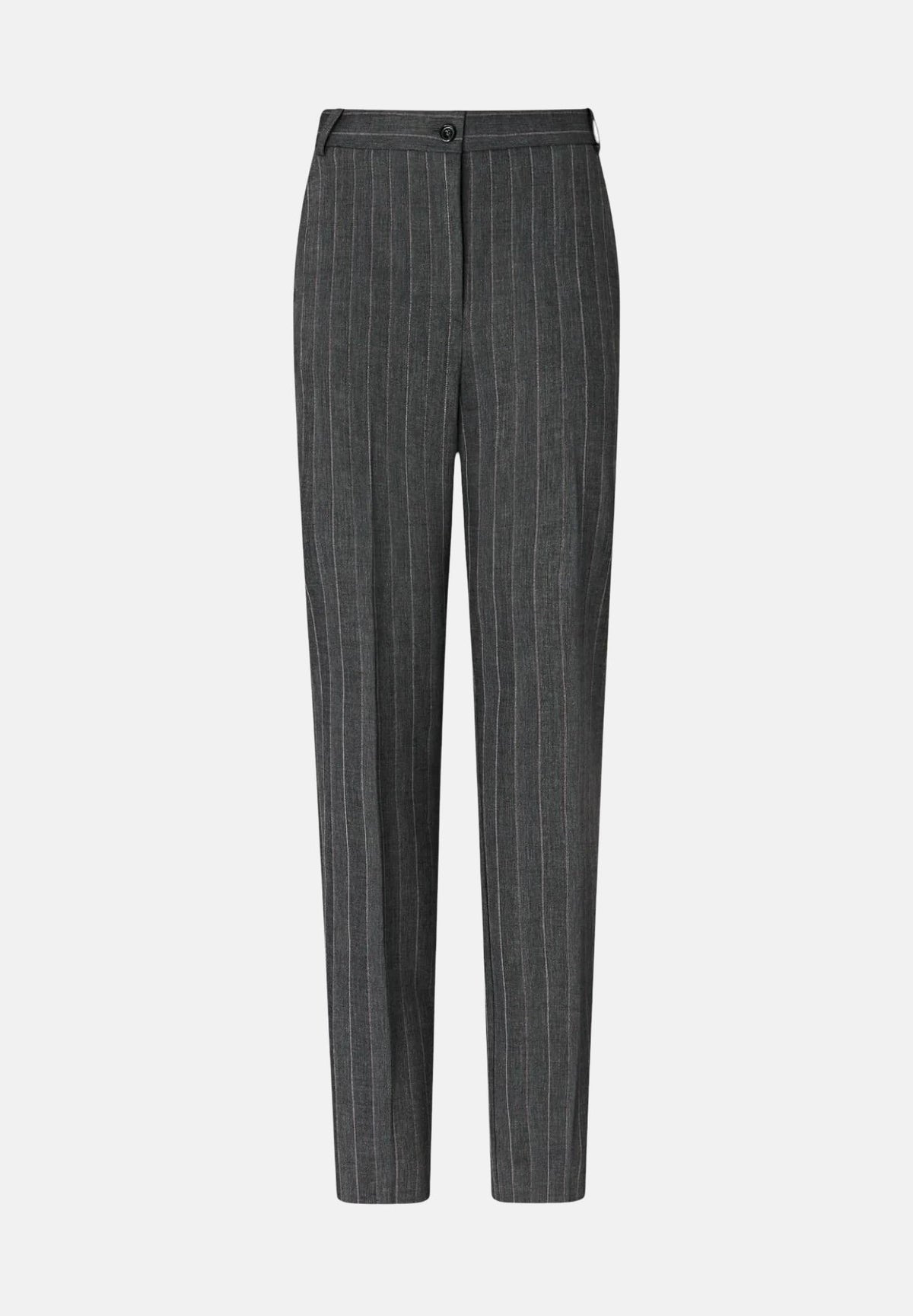 PINKO Pantaloni PLEIONE in misto lana multigrigio da donna con fantasia a piega <BR/> 107264A3FF IN4 PINKO