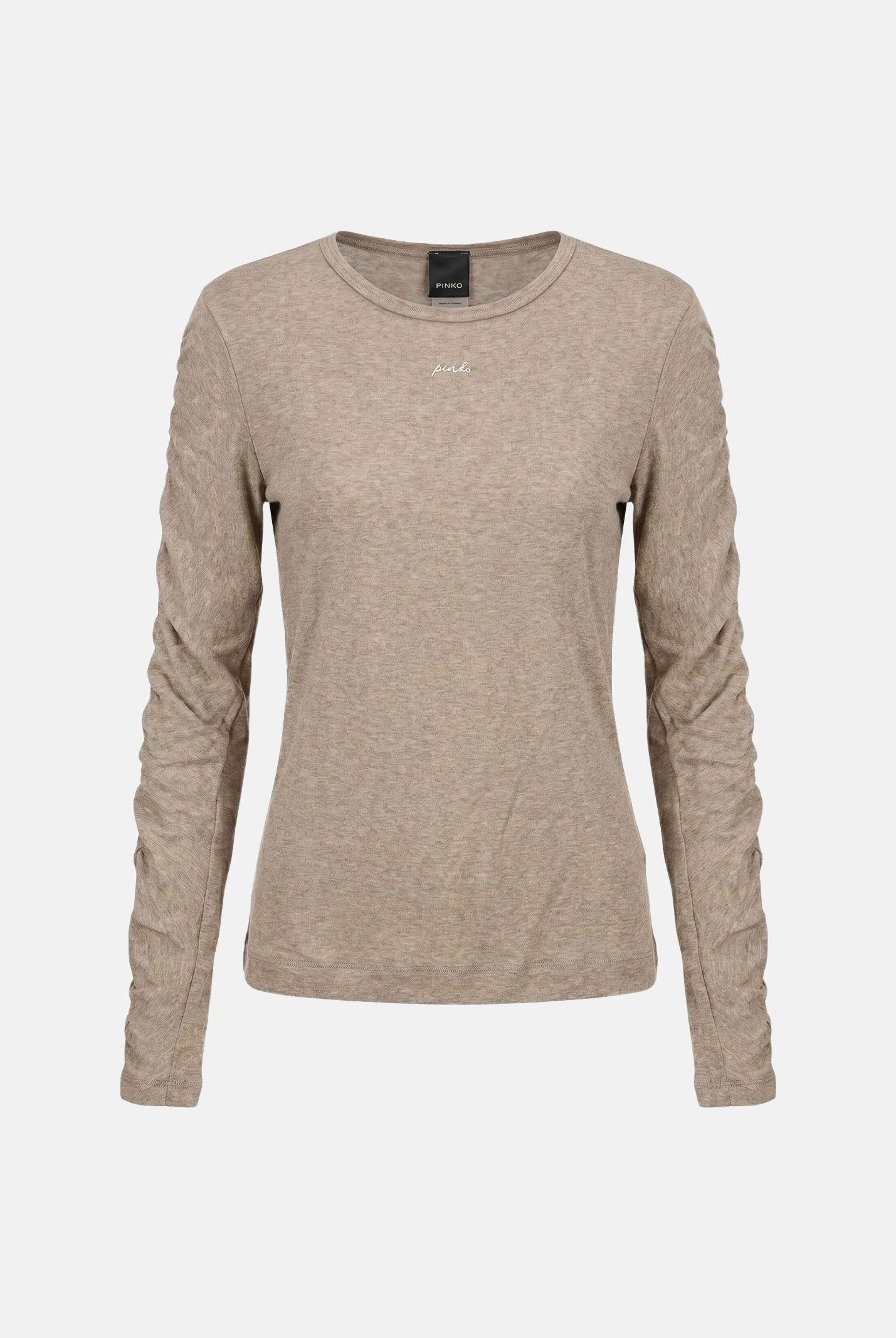 PINKO Maglia MUSCARI girocollo beige, da donna 107317A3H0 D23 PINKO