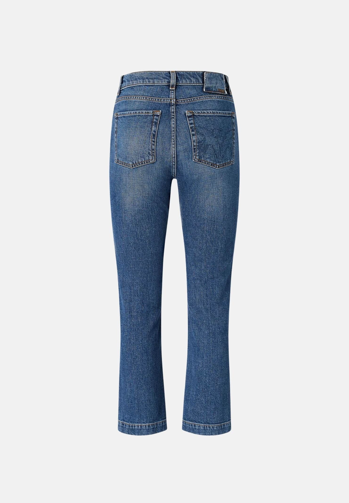 PINKO Jeans SUE Lavaggio Medio blu da donna con effetto sfumato 107385A3KA PJD PINKO