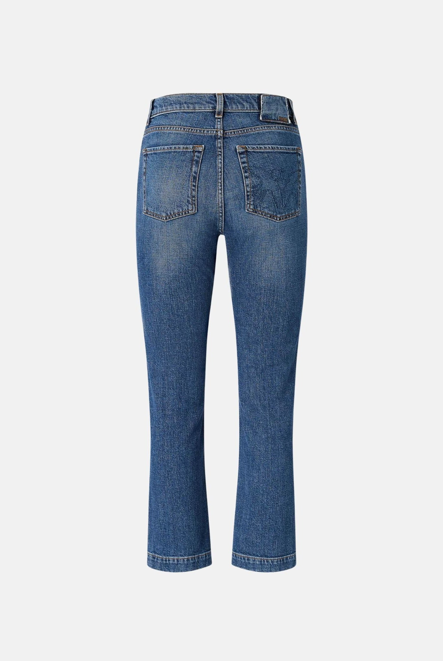 PINKO Jeans SUE Lavaggio Medio blu da donna con effetto sfumato 107385A3KA PJD PINKO