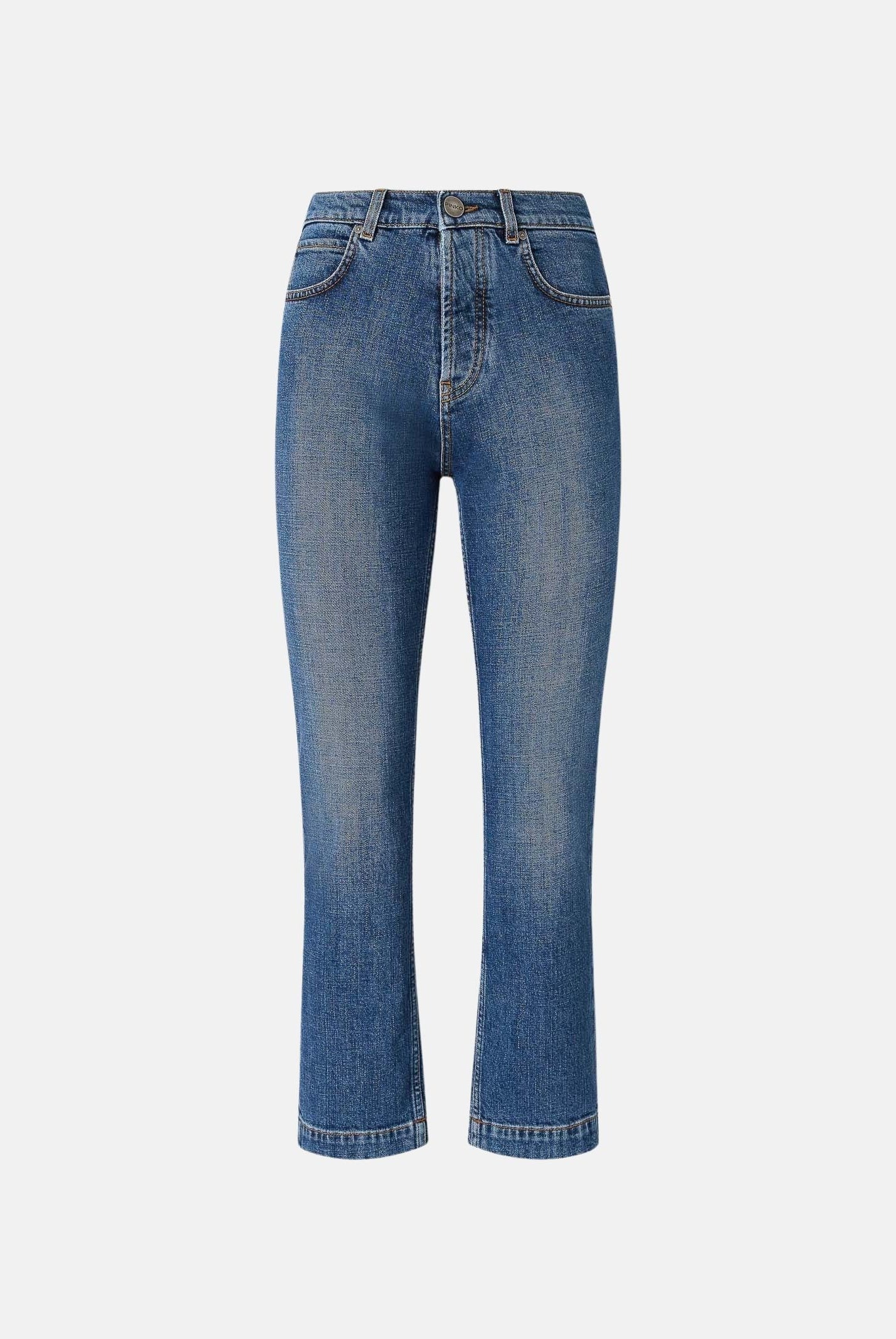 PINKO Jeans SUE Lavaggio Medio blu da donna con effetto sfumato 107385A3KA PJD PINKO