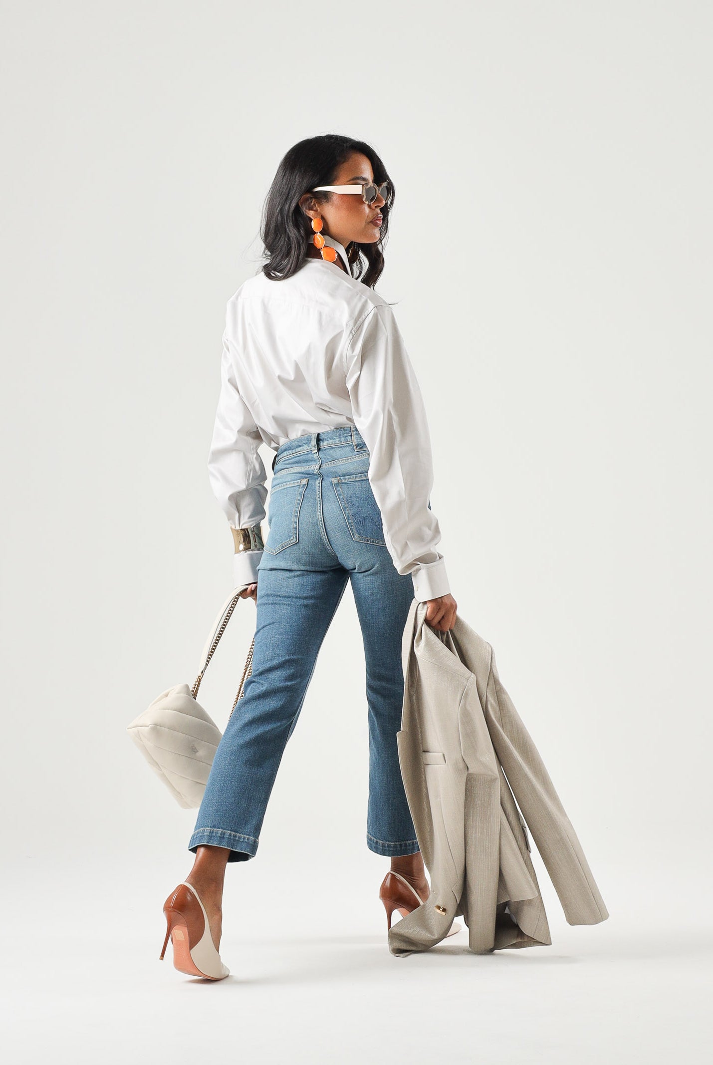PINKO Jeans SUE Lavaggio Medio blu da donna con effetto sfumato 107385A3KA PJD PINKO