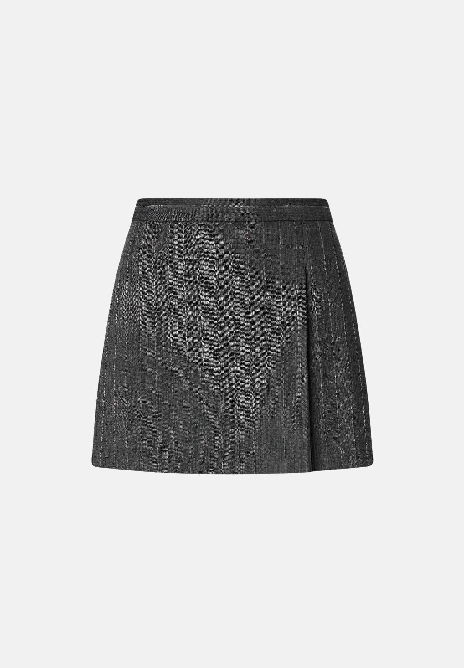 PINKO Gonna GIUNCO SKIRT Multicolor Grey-Pink, grigio e rosa, donna. 107416A3FF IN4 PINKO