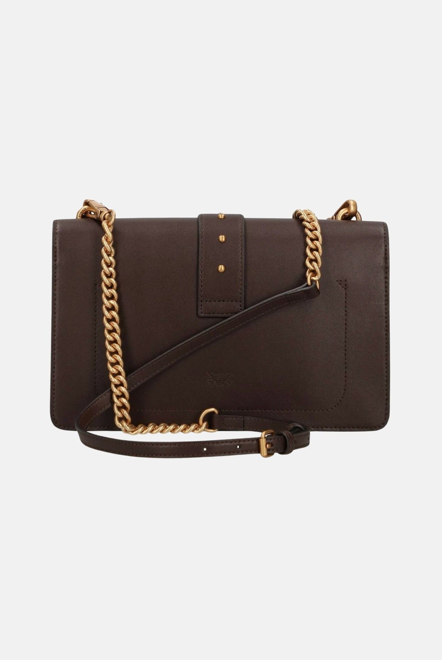 PINKO Borsa con tracolla LOVE ONE CLASSIC marasca-marrone da donna 107621A0F1 M12Q PINKO