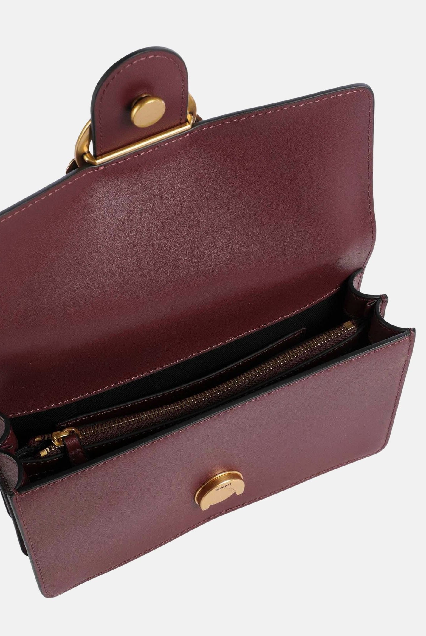 PINKO Borsa con tracolla LOVE ONE MINI Ribes intenso rosso da donna 107622A0F1 WW5Q PINKO