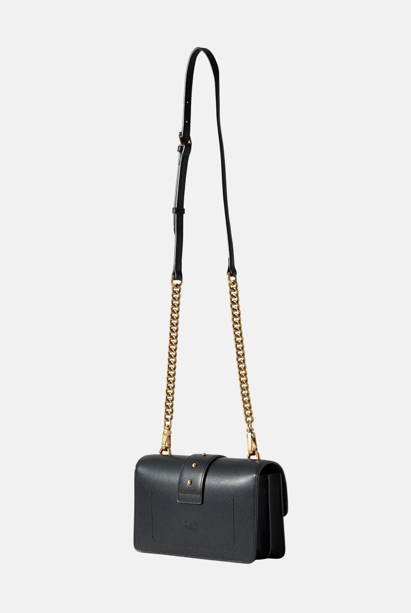 PINKO Borsa LOVE ONE MINI DC Black nero da donna con fibbia Love Birds 107622A0F1 Z99Q PINKO