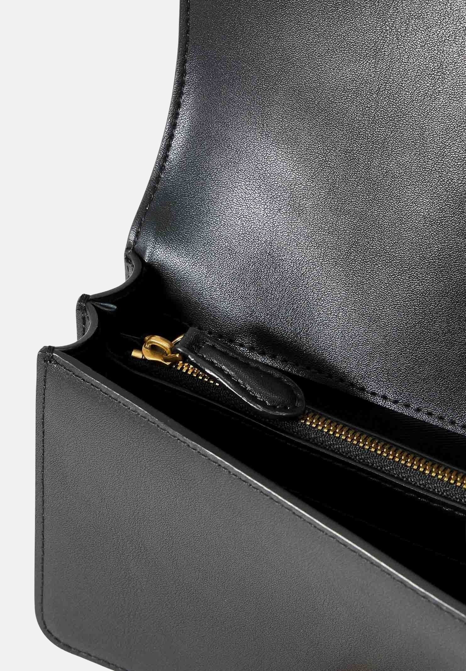 PINKO Borsa LOVE ONE MINI DC Black nero da donna con fibbia Love Birds 107622A0F1 Z99Q PINKO