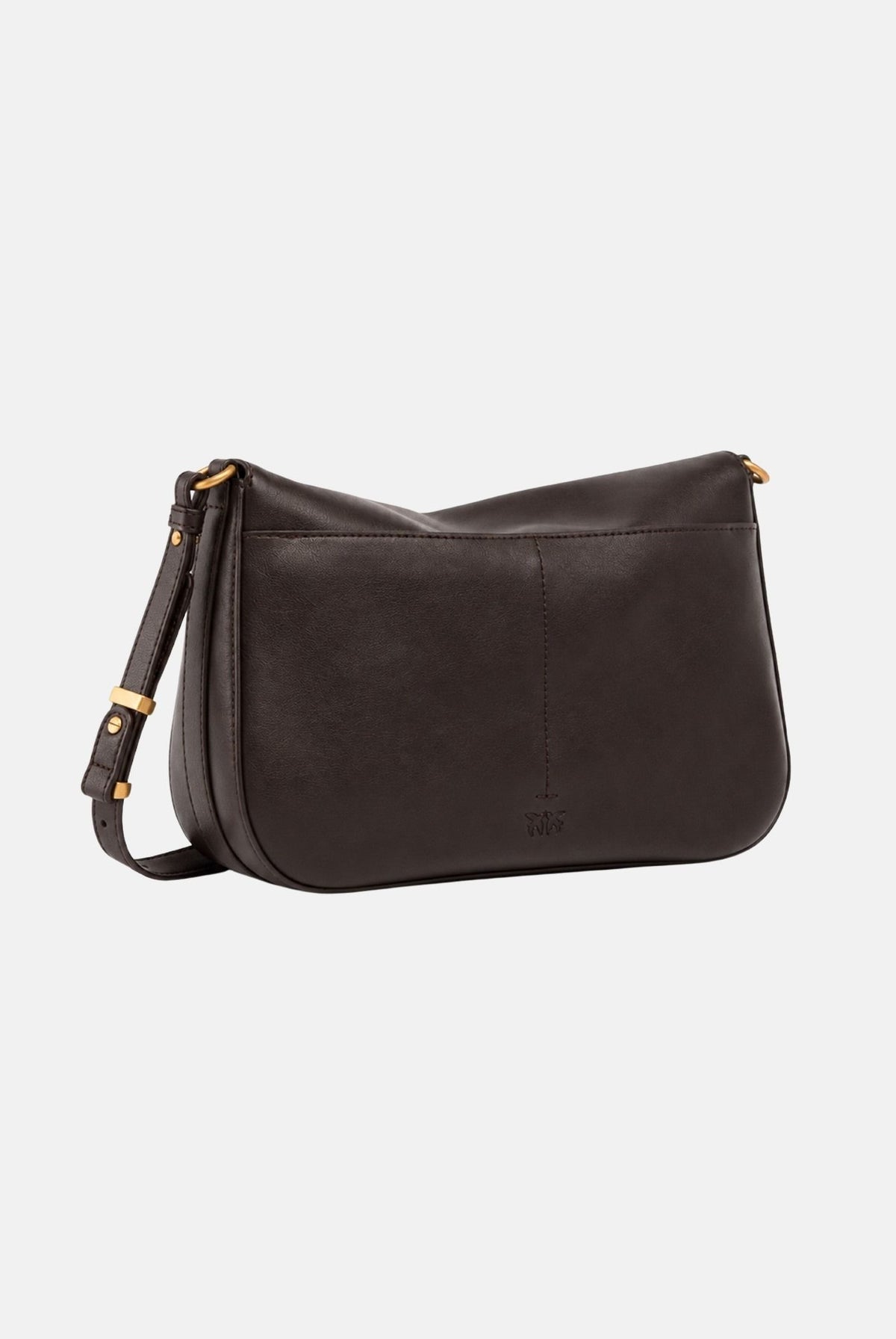 PINKO Borsa a spalla LOVE BIRDS marrone caffè-testa di moro da donna 107655A3LO L64Q PINKO