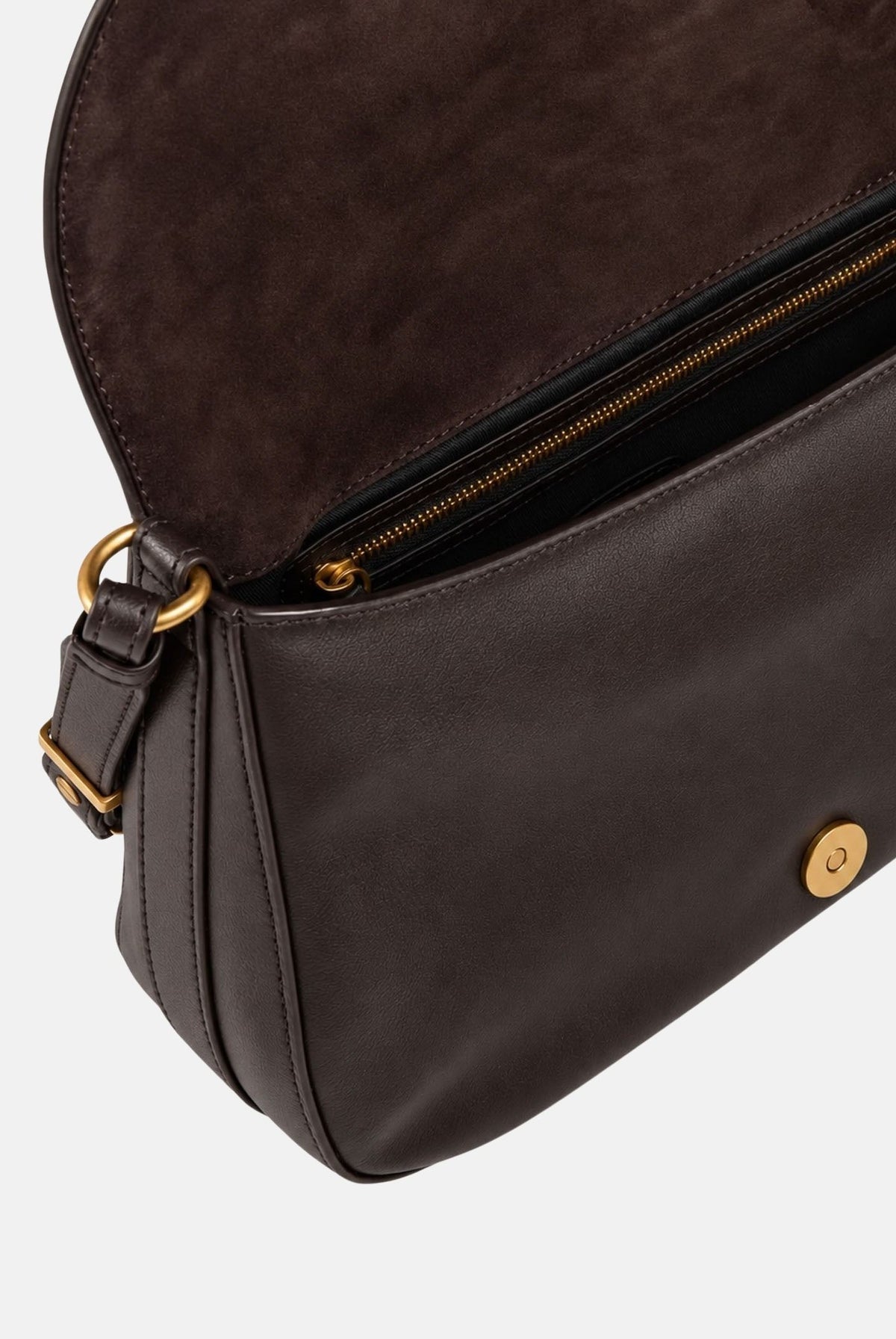 PINKO Borsa a spalla LOVE BIRDS marrone caffè-testa di moro da donna 107655A3LO L64Q PINKO