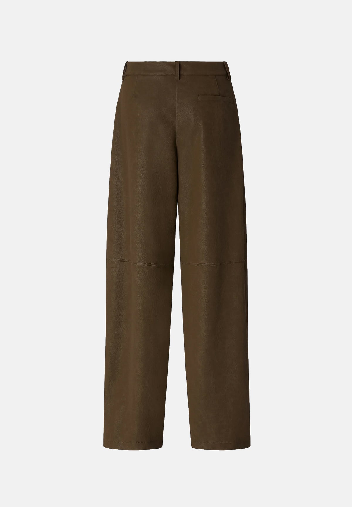 PINKO Pantalone BAROLO verde faggiano per donna con tasche e chiusura frontale con bottone. 107710A3MD X51 PINKO