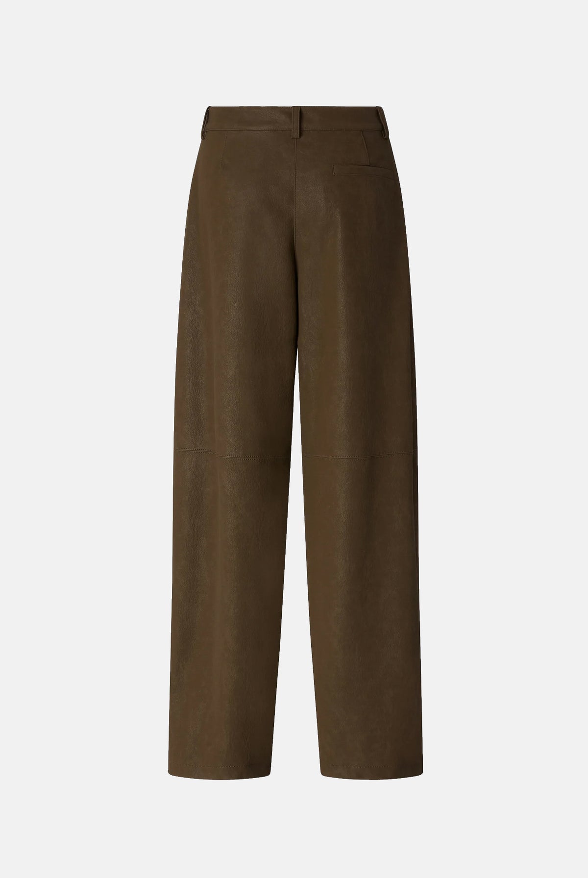 PINKO Pantalone BAROLO verde faggiano per donna con tasche e chiusura frontale con bottone. 107710A3MD X51 PINKO