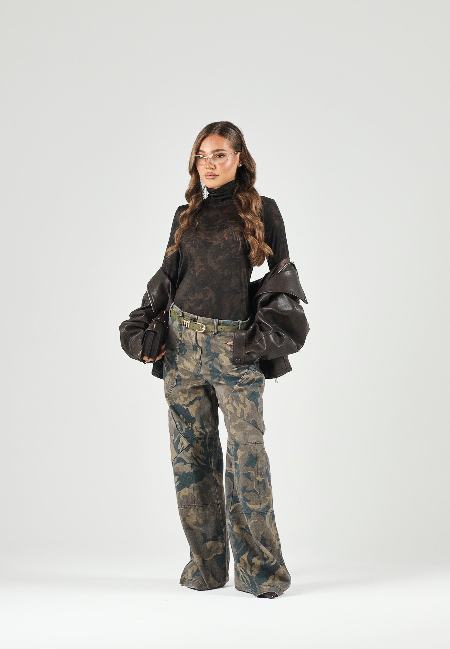 PINKO Dolcevita BRENDOLA multiverde-nero, verde e nero, donna. 107735A3MT SD3 PINKO