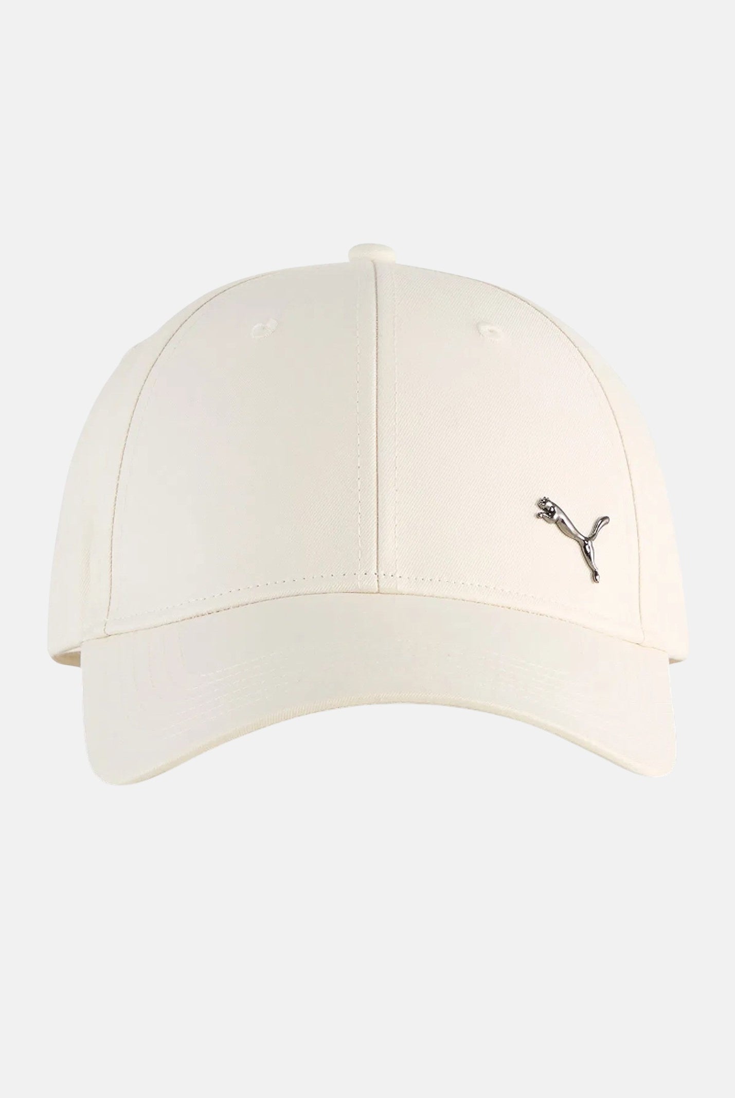 PUMA Cappello con visiera ESS Metal PUMA Cat panna per uomo e donna 025994 10 PUMA