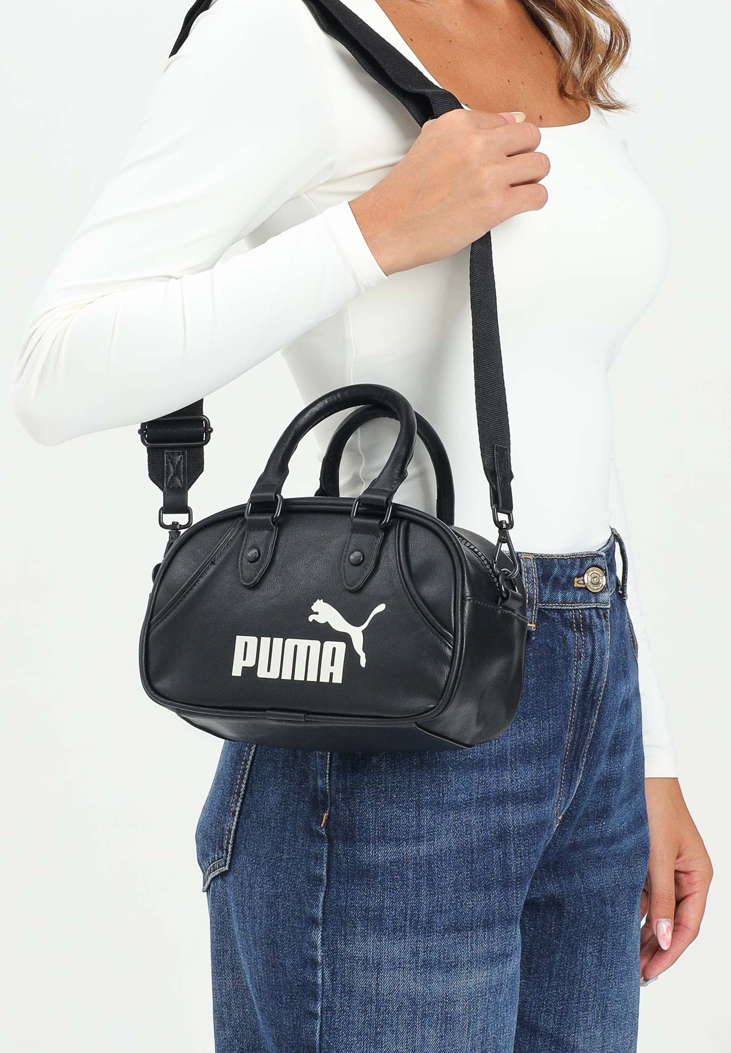 PUMA Borsa a mano Archive nere da donna 091137 01 PUMA