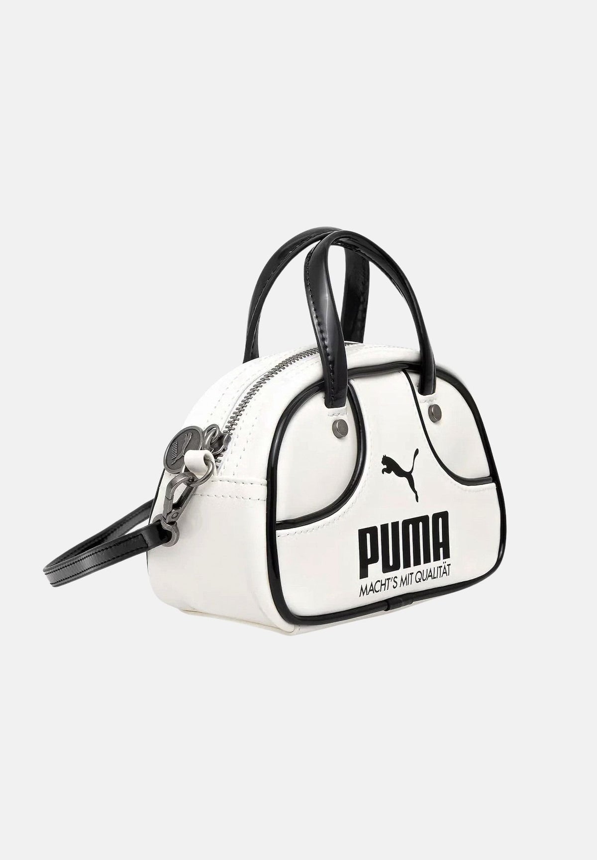 PUMA Borsa a mano white per donna con manici strutturati e tracolla regolabile. 091824 08 PUMA