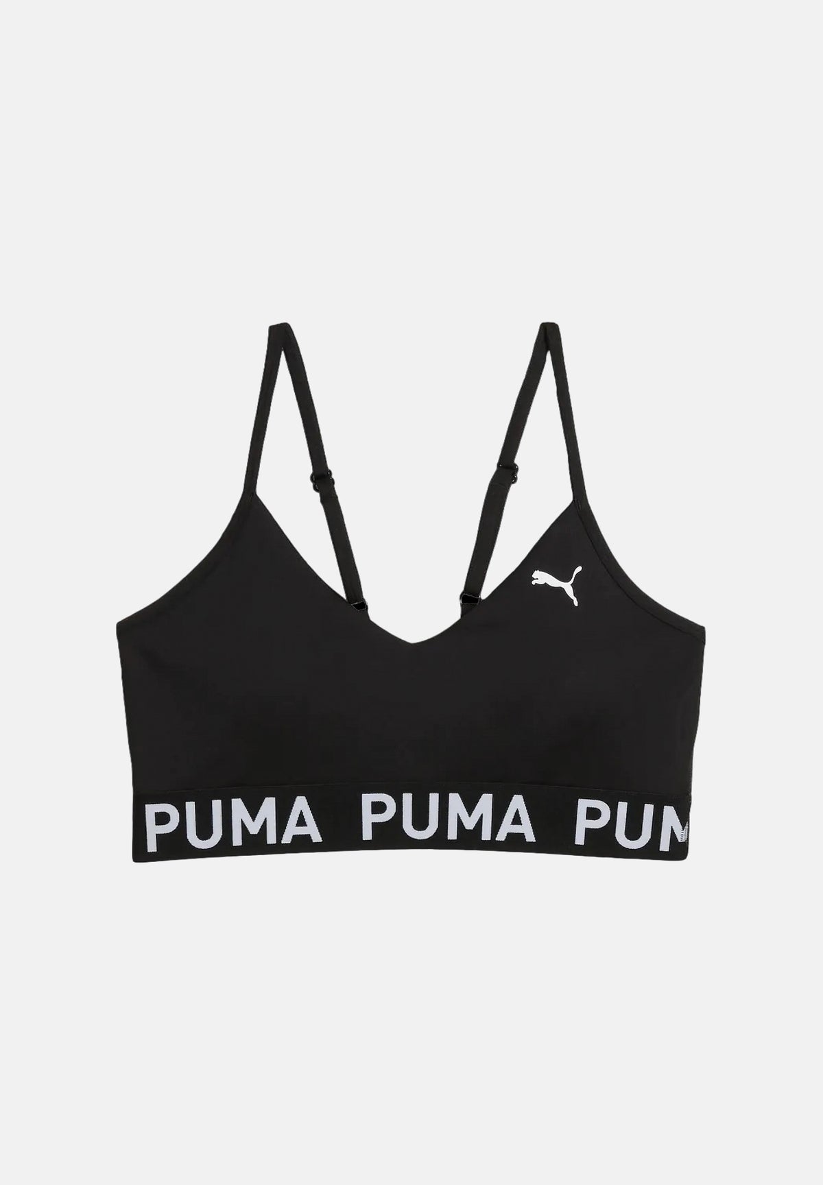 PUMA Top sportivo EVERSEAM nero per donna con spalline sottili incrociate e fascia inferiore elasticizzata 527140 01 PUMA