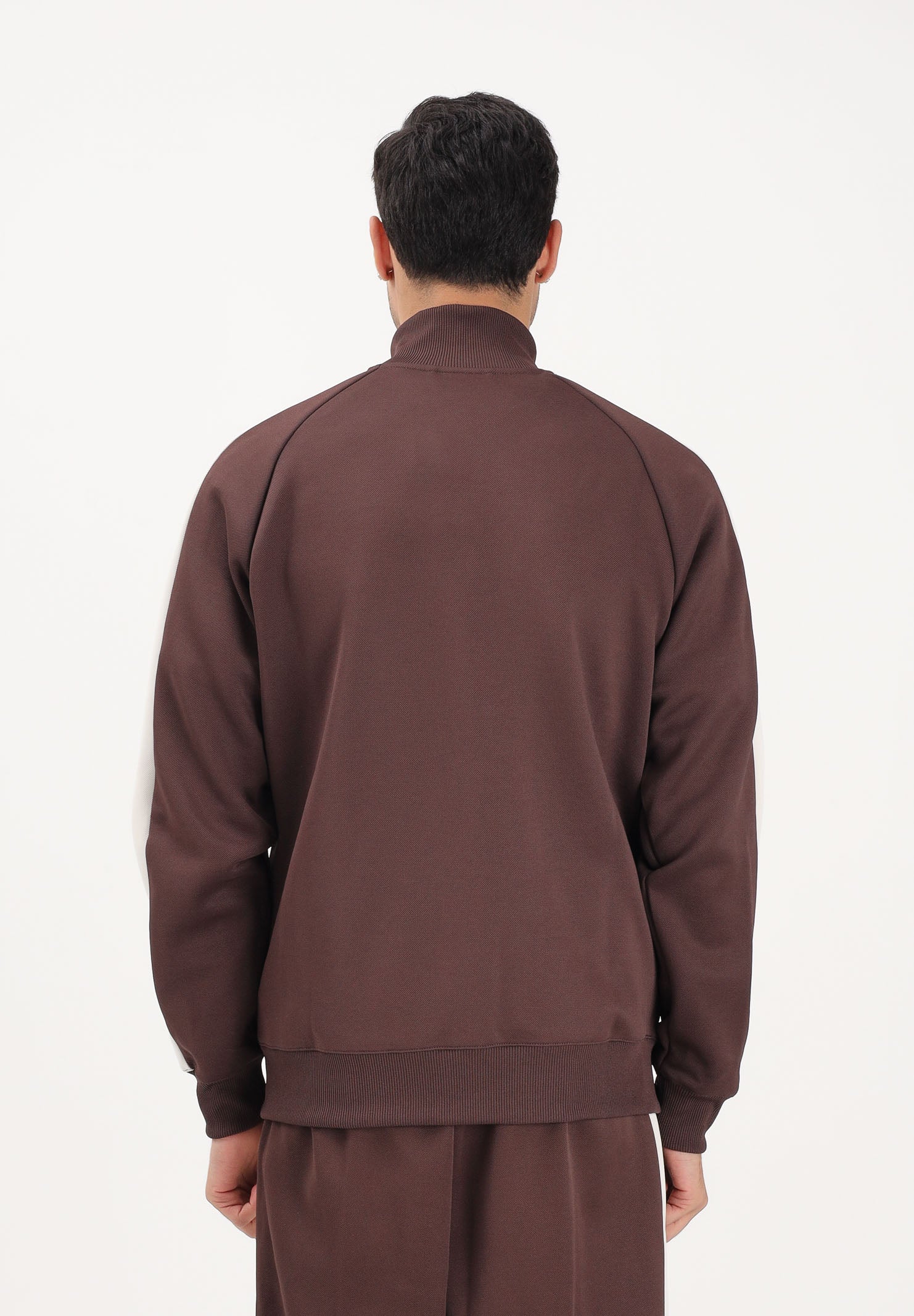 PUMA Felpa con zip T7 ALWAYS ON marrone da uomo 629587 31 PUMA