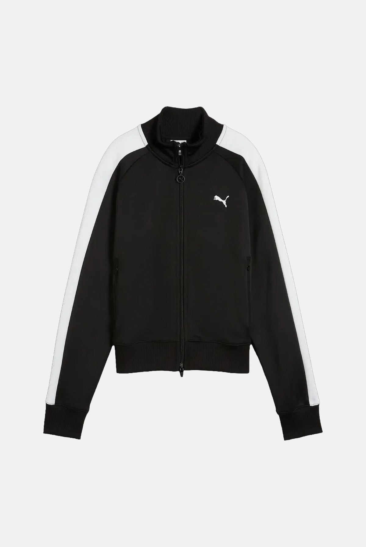 PUMA Felpa con zip T7 ALWAYS ON nera da donna 629796 01 PUMA