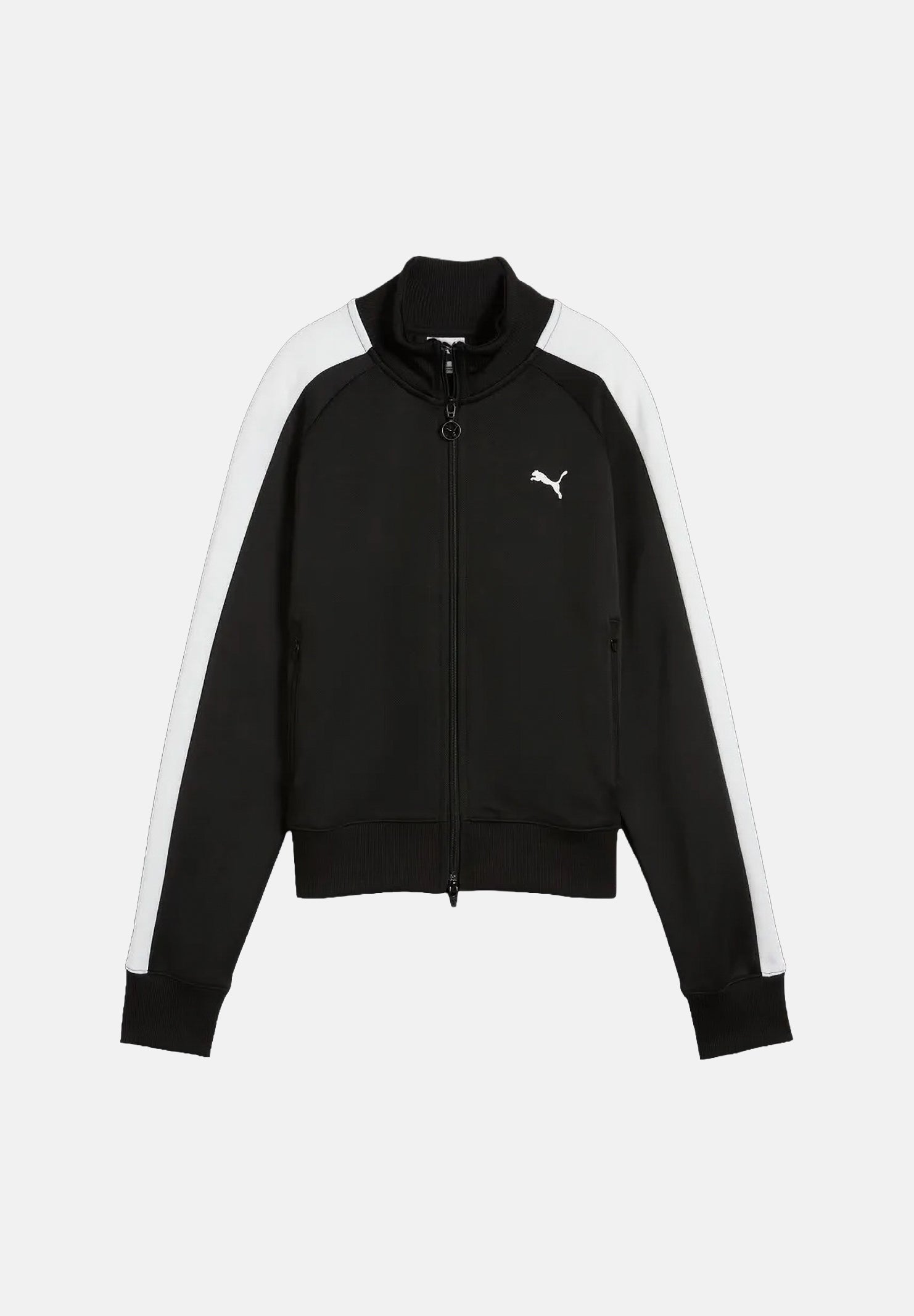PUMA Felpa con zip T7 ALWAYS ON nera da donna 629796 01 PUMA