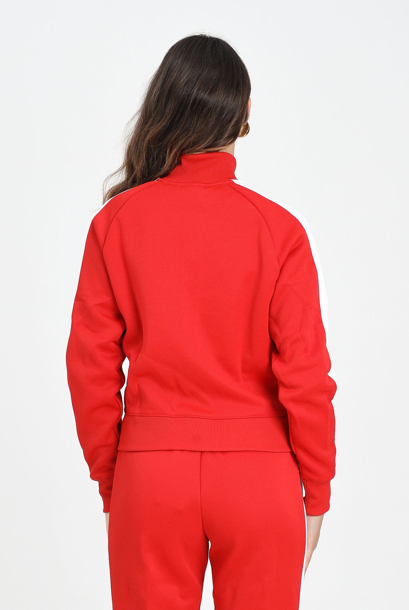 PUMA Felpa con zip T7 ALWAYS ON rossa da donna 629796 11 PUMA