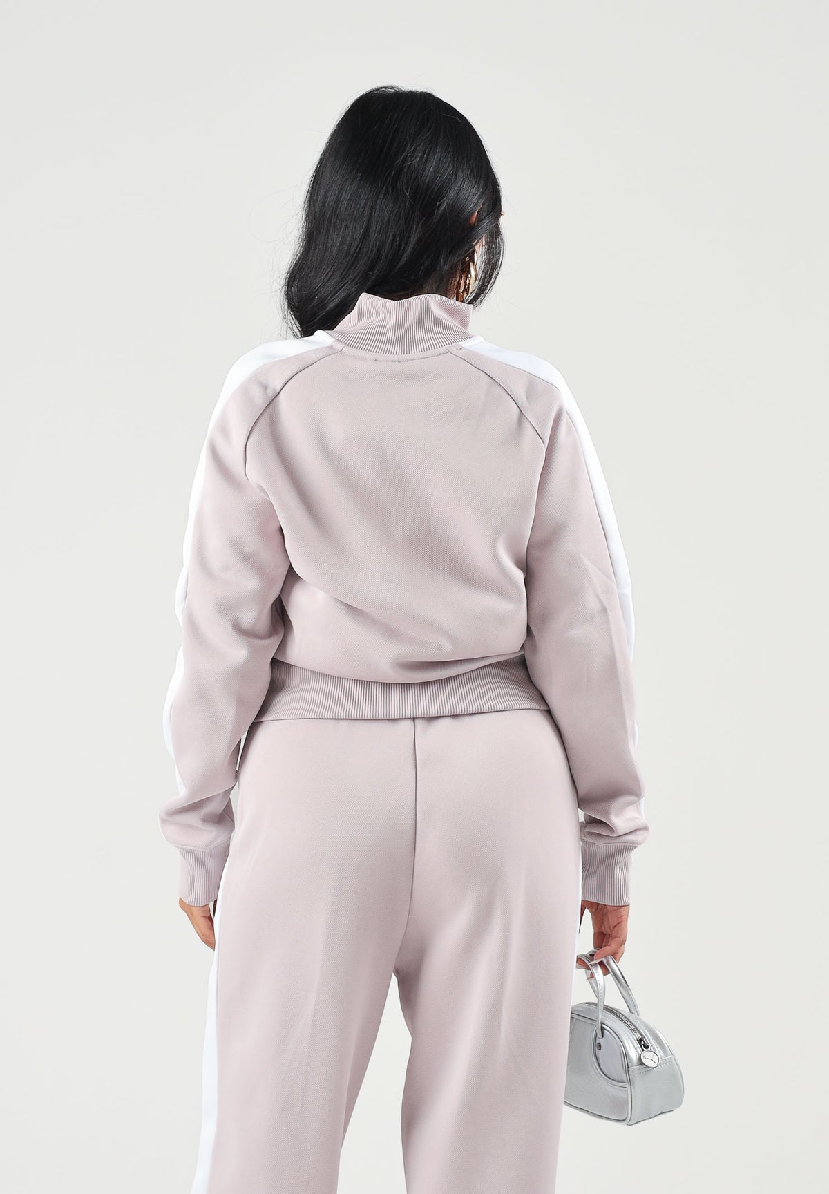 PUMA Felpa con zip T7 ALWAYS ON rosa da donna con chiusura a doppio cursore 629796 58 PUMA