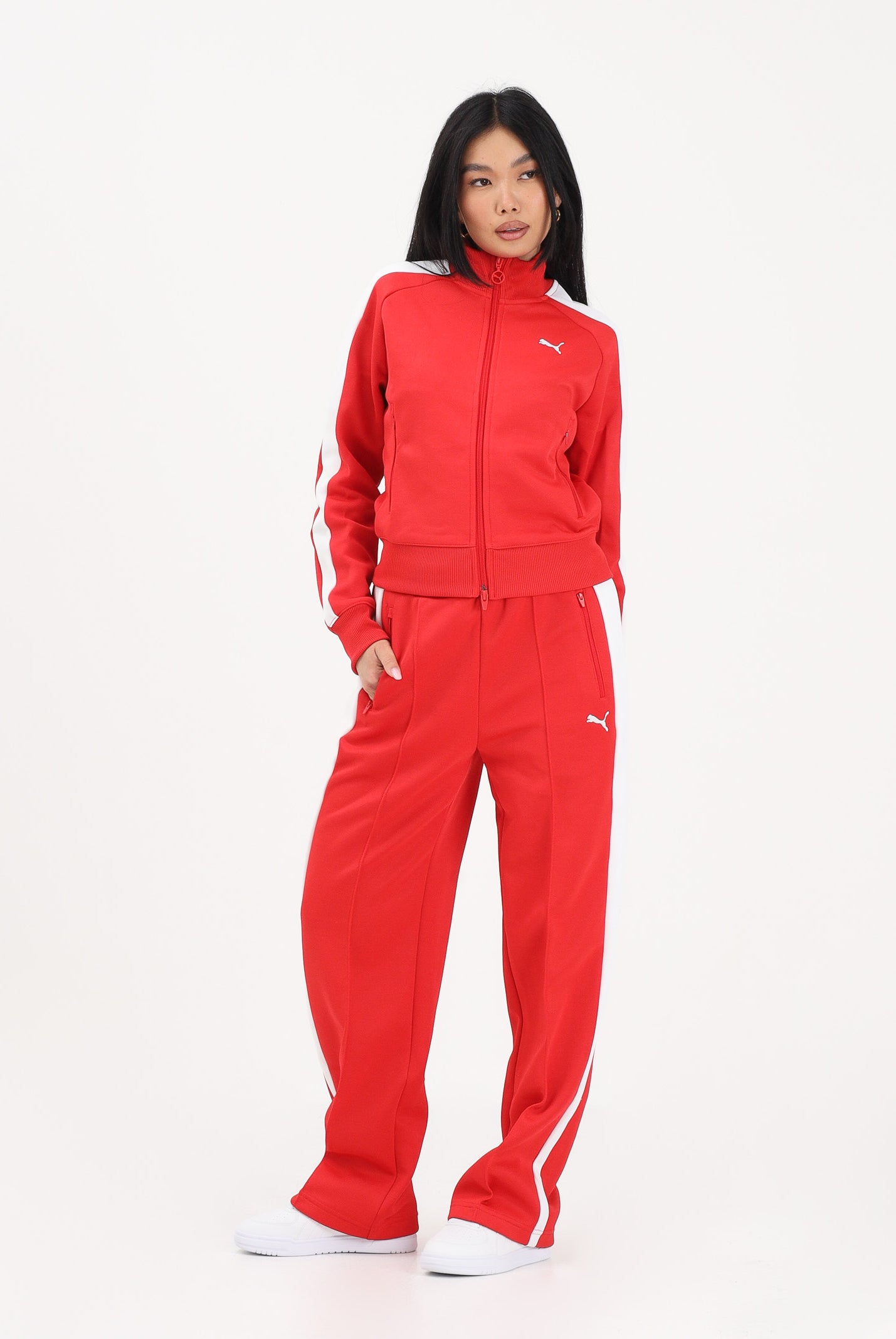 PUMA Pantalone sportivo T7 Always rosso da donna 629797 11 PUMA