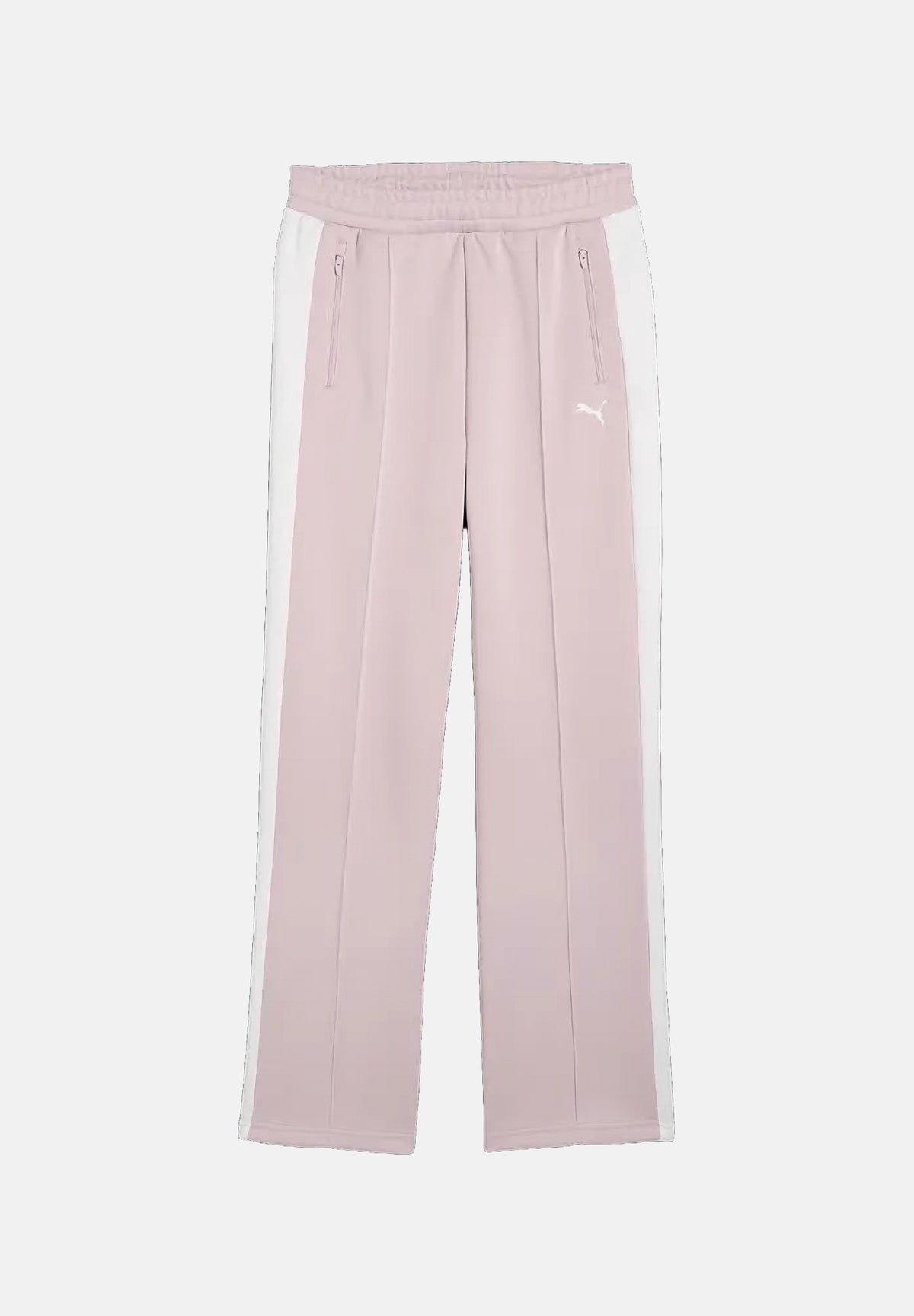 PUMA Pantalone sportivo T7 Always rosa da donna con bande laterali bianche 629797 58 PUMA