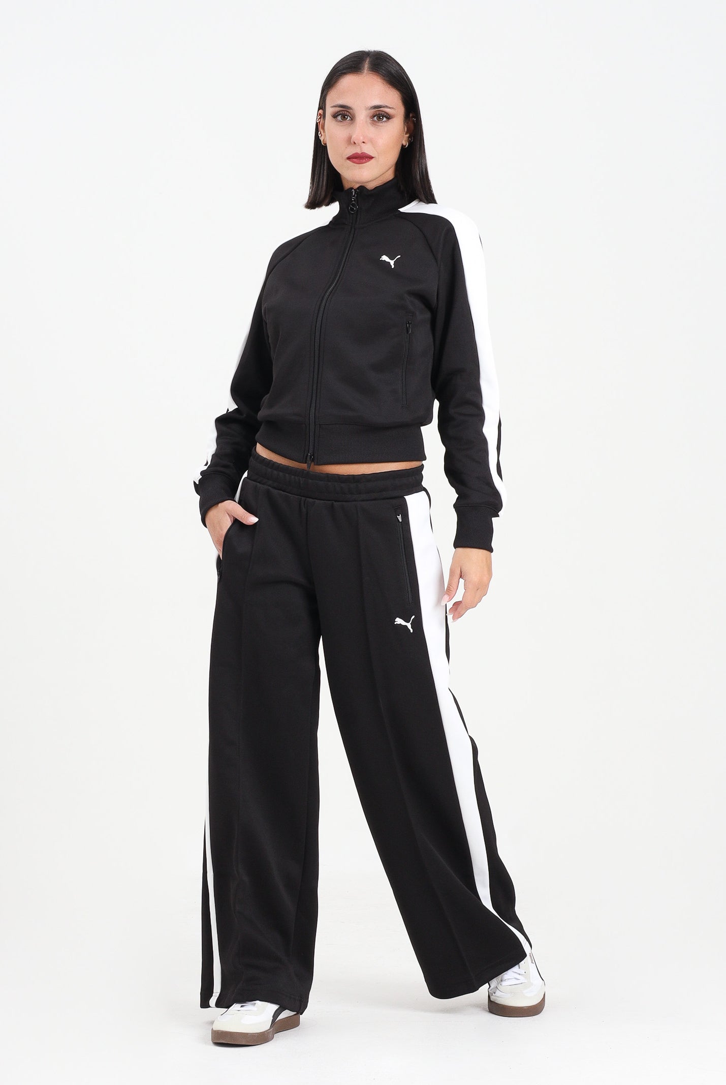 PUMA Pantalone sportivo T7 nero da donna 629803 01 PUMA