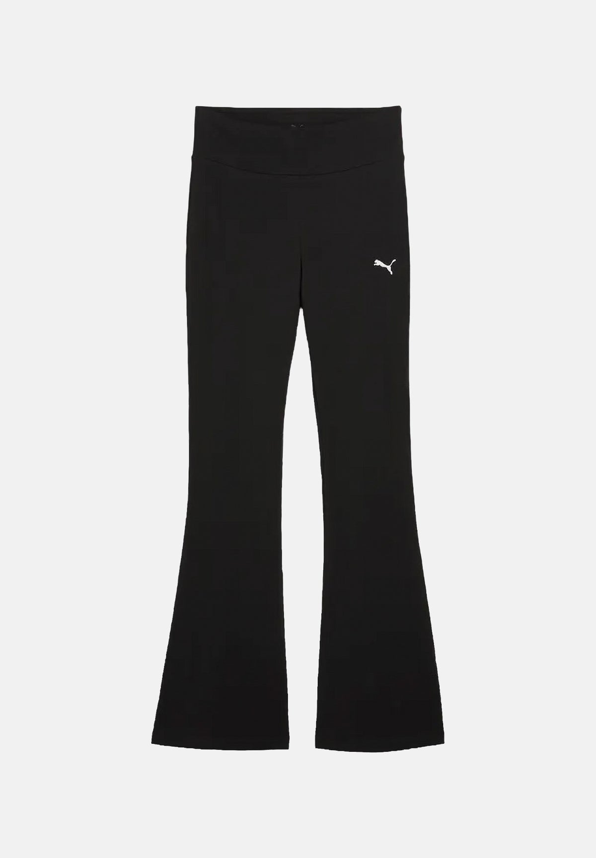 PUMA Leggings sportivo FLARED nero da donna con mini logo iconico 631542 01 PUMA