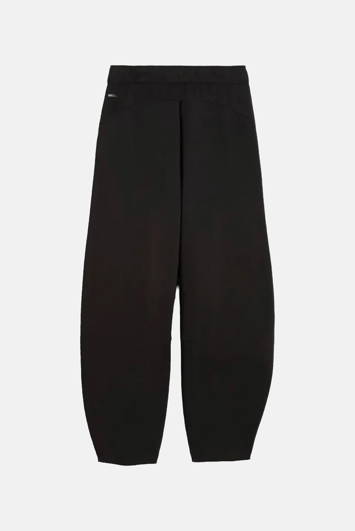 PUMA Pantalone PUMATECH nero da donna con linea balloon, vita elasticizzata e coulisse 636659 01 PUMA