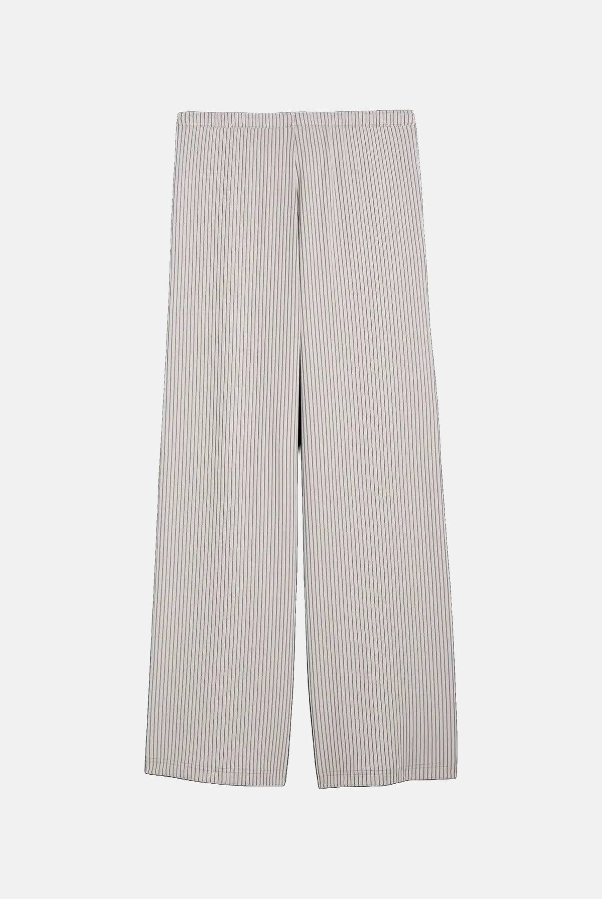 PUMA Pantaloni ESSENTIALS beige per donna con tessuto lavorato a costine, elastico in vita 636667 81 PUMA