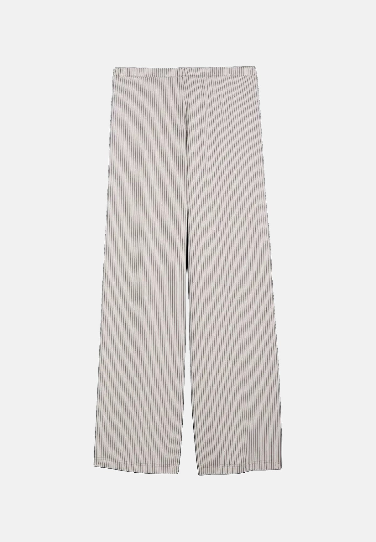 PUMA Pantaloni ESSENTIALS beige per donna con tessuto lavorato a costine, elastico in vita 636667 81 PUMA