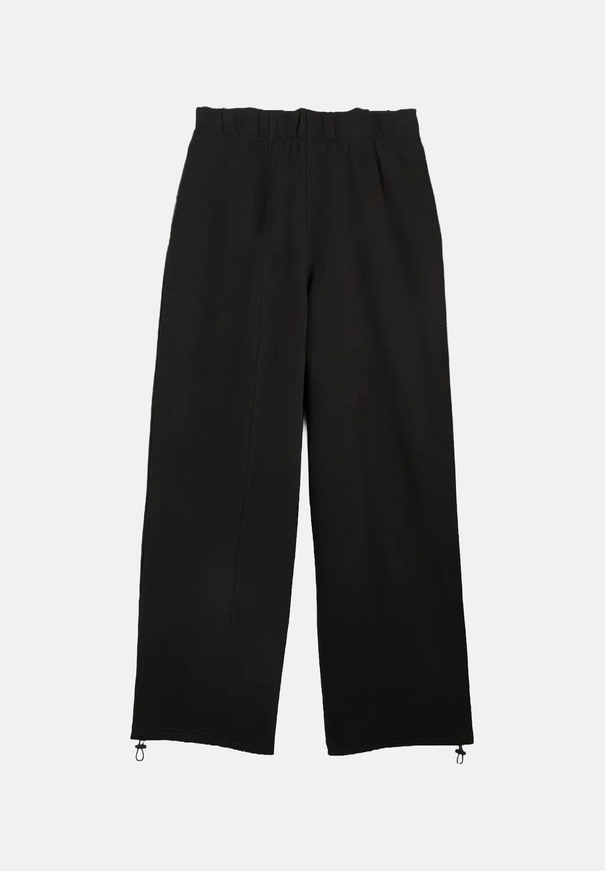 PUMA Pantalone ESSENTIALS nero da donna con fondo aperto regolabile, cintola elasticizzata 636677 01 PUMA