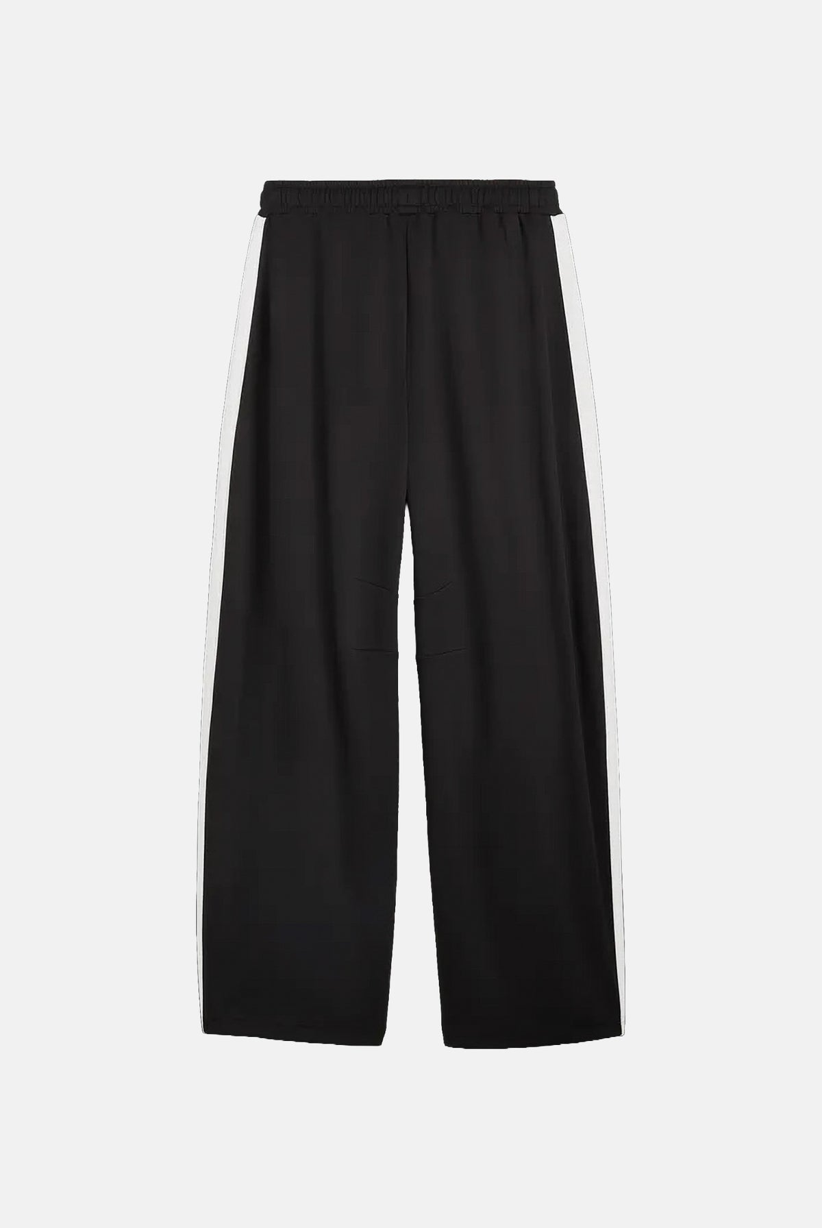 PUMA Pantaloni OVERSIZED TRACK nero per uomo con bande laterali bicolore e linea dritto-ampia. 636736 01 PUMA