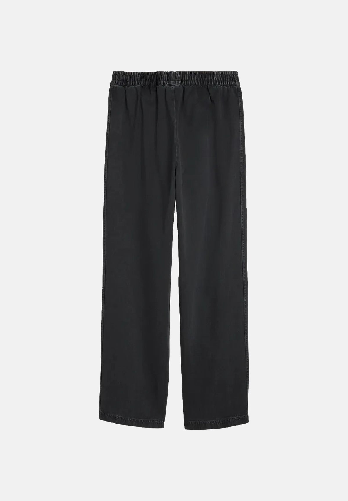 PUMA Pantaloni ARCHIVE RELAXED WASHED nero per uomo e donna con fondo dritto e tasche laterali 638361 01 PUMA
