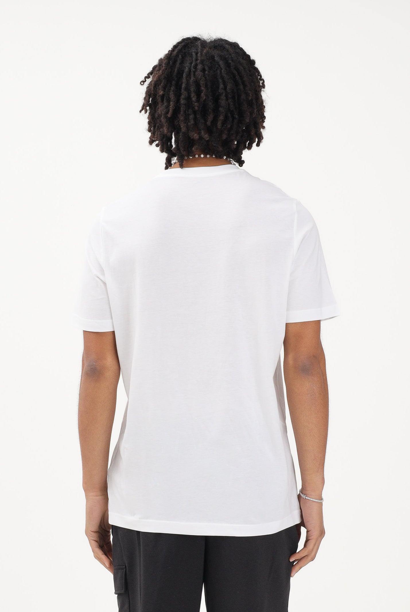 PUMA T-shirt a manica corta Essentials N. 1 bianca da uomo 682532 02 PUMA